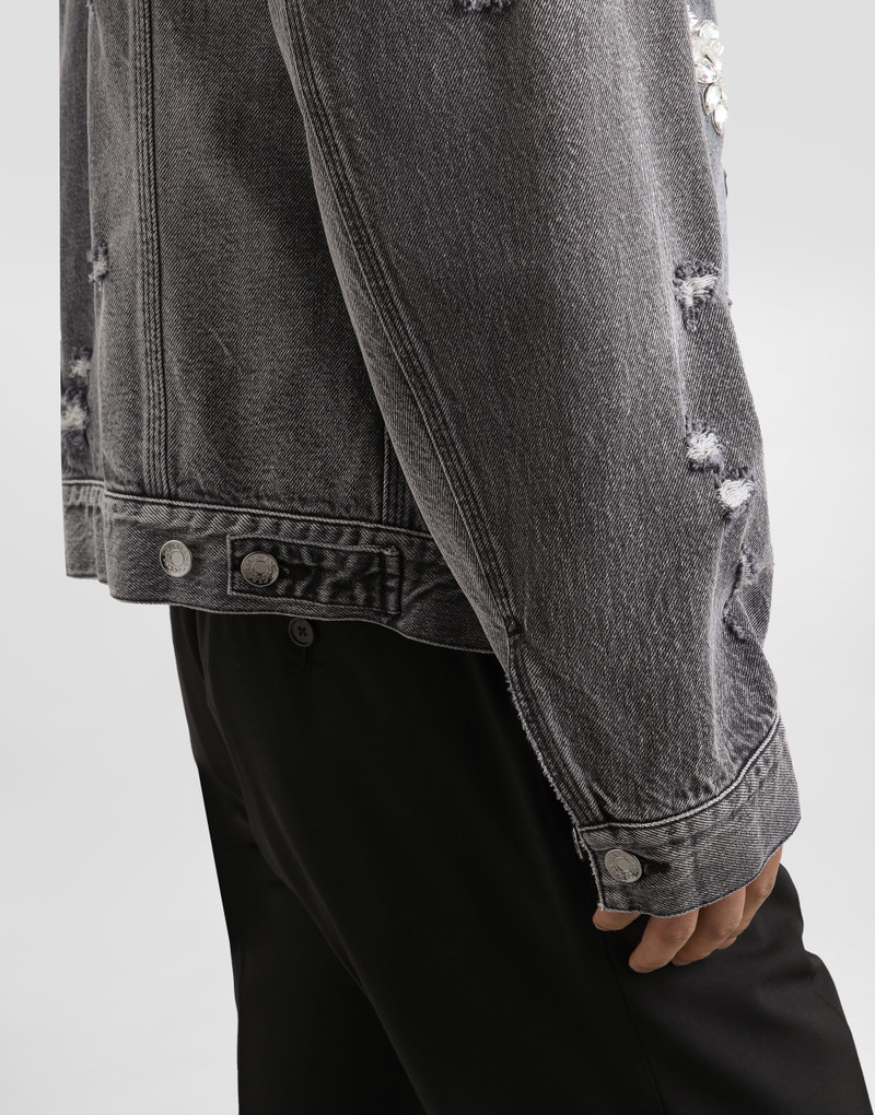 Cotton denim jacket 5