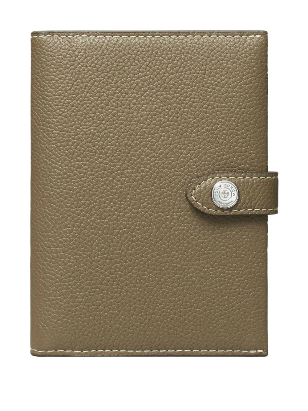 button leather passport case - 1