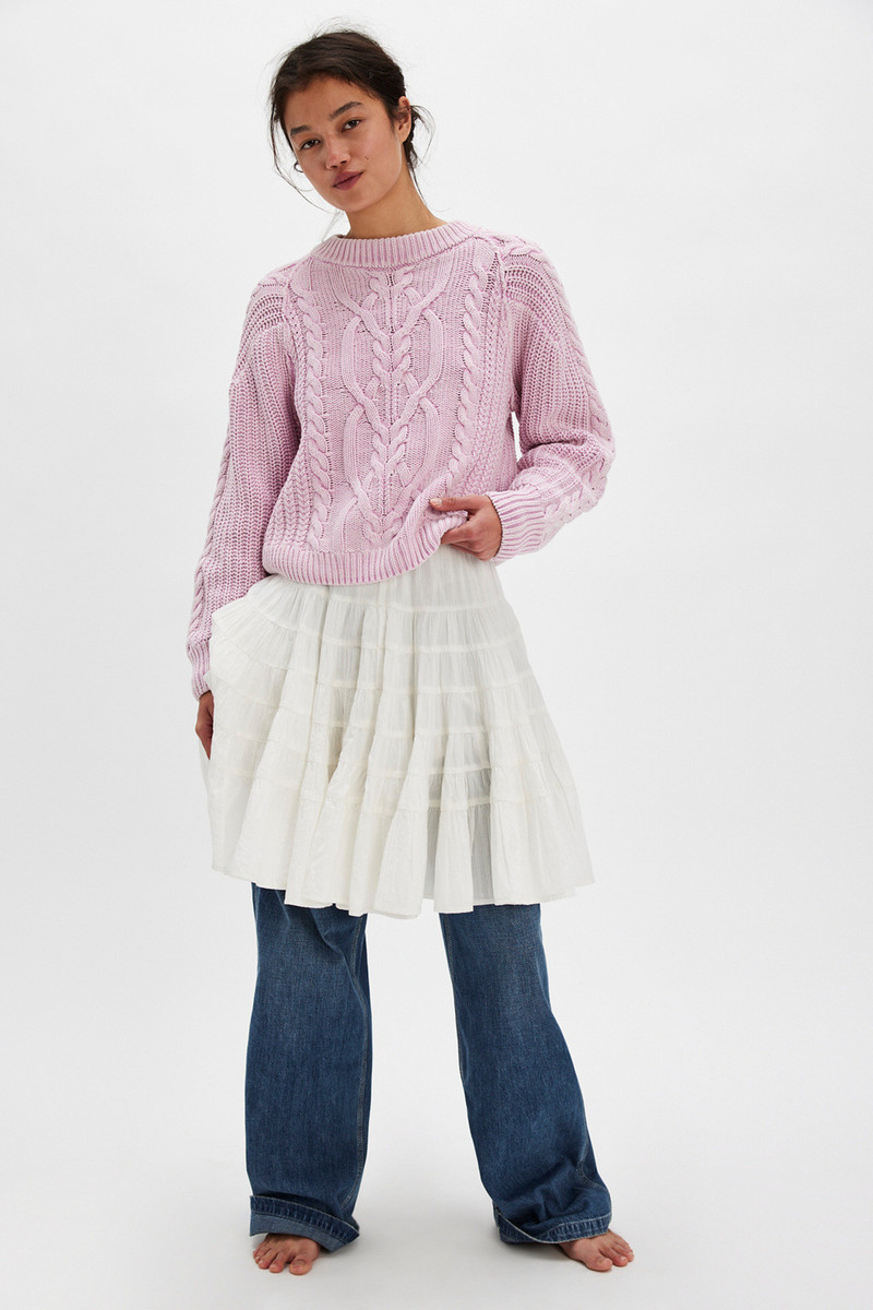 Frankie Cable Knit Sweater 7