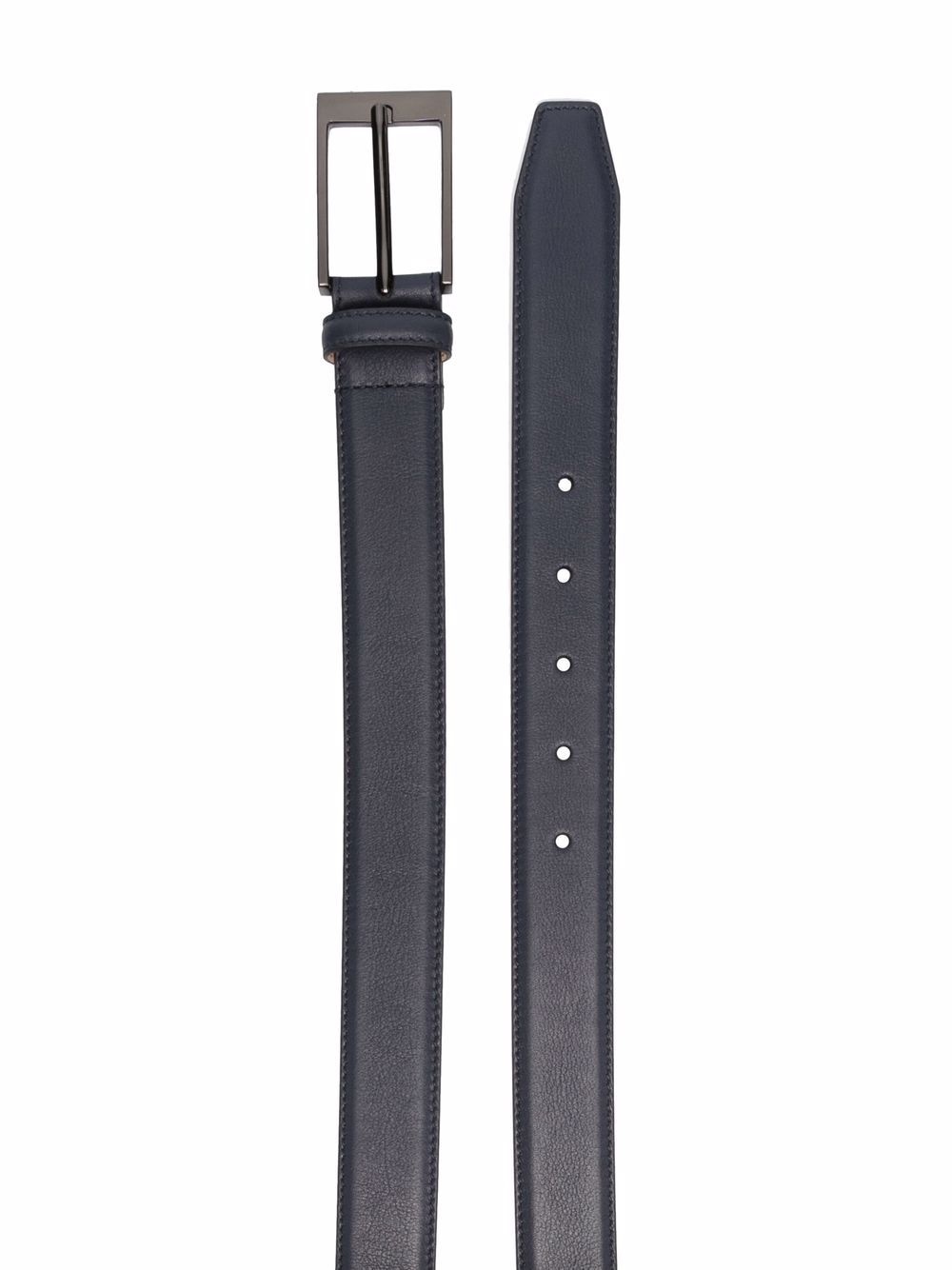 rectangle buckle belt - 2