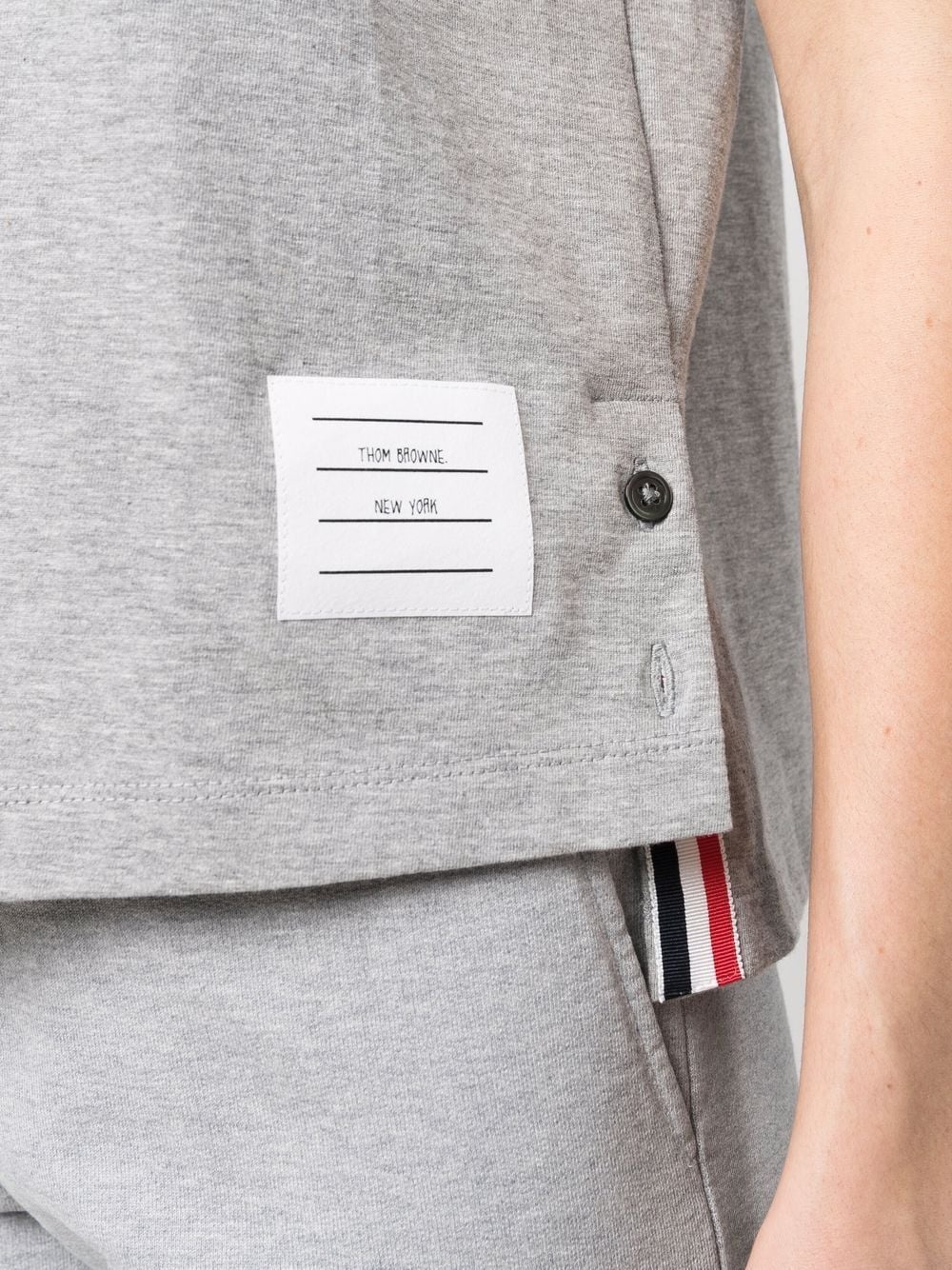 RWB tab cotton T-shirt - 5