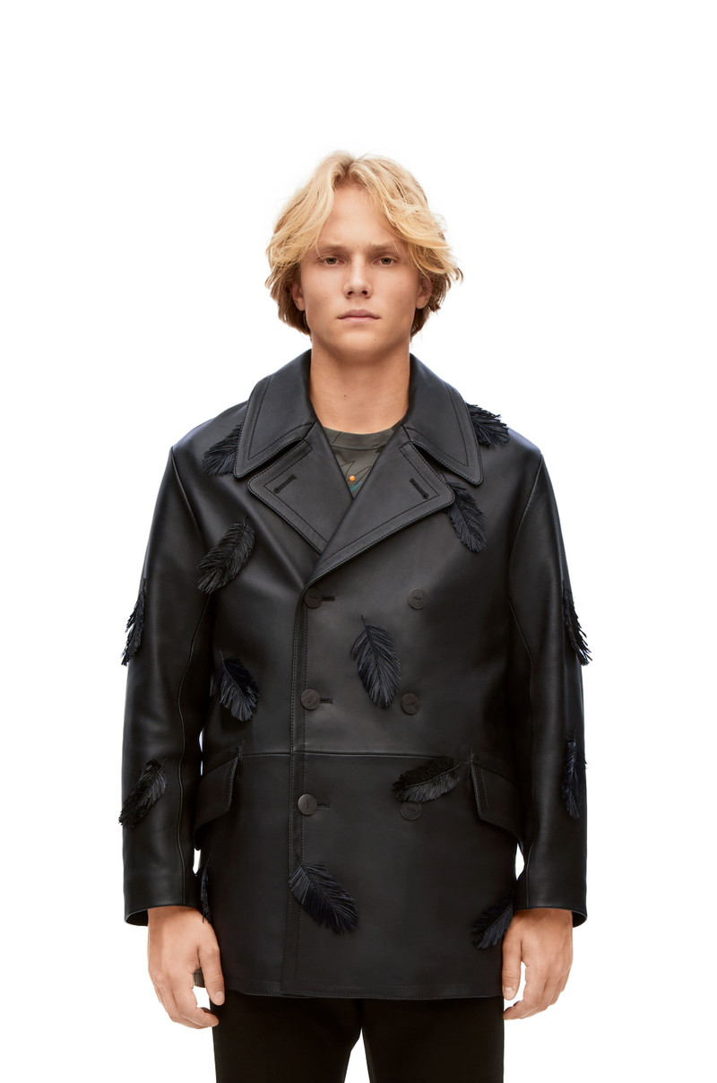 Howl peacoat in nappa 3
