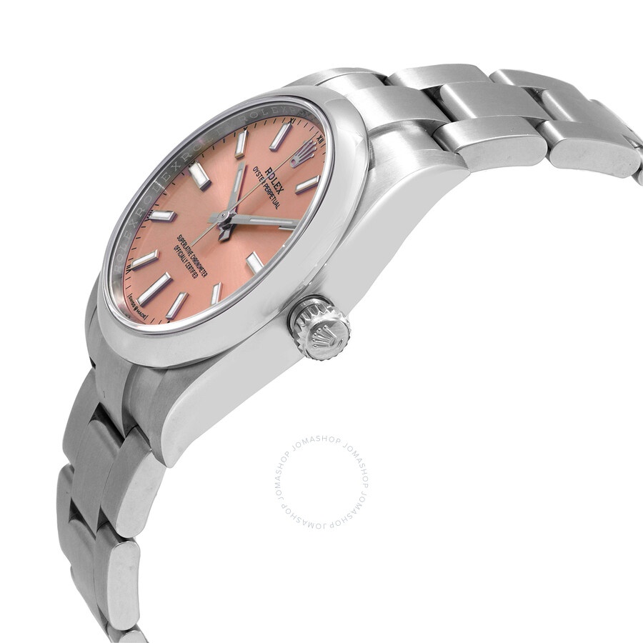 Rolex Oyster Perpetual 34 Automatic Chronometer Pink Dial Ladies Watch 124200PKSO - 2
