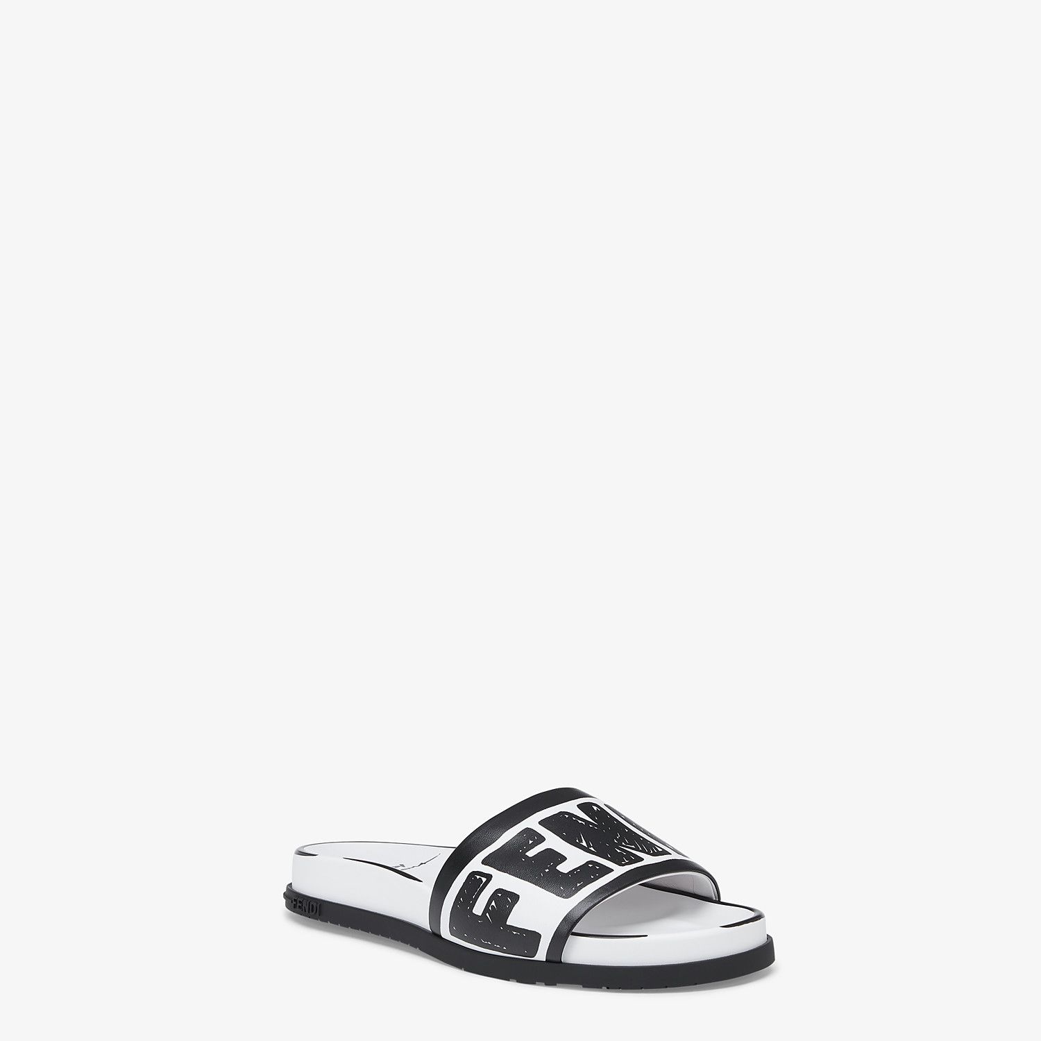 Fendi Roma Joshua Vides leather Fussbett sandals - 2