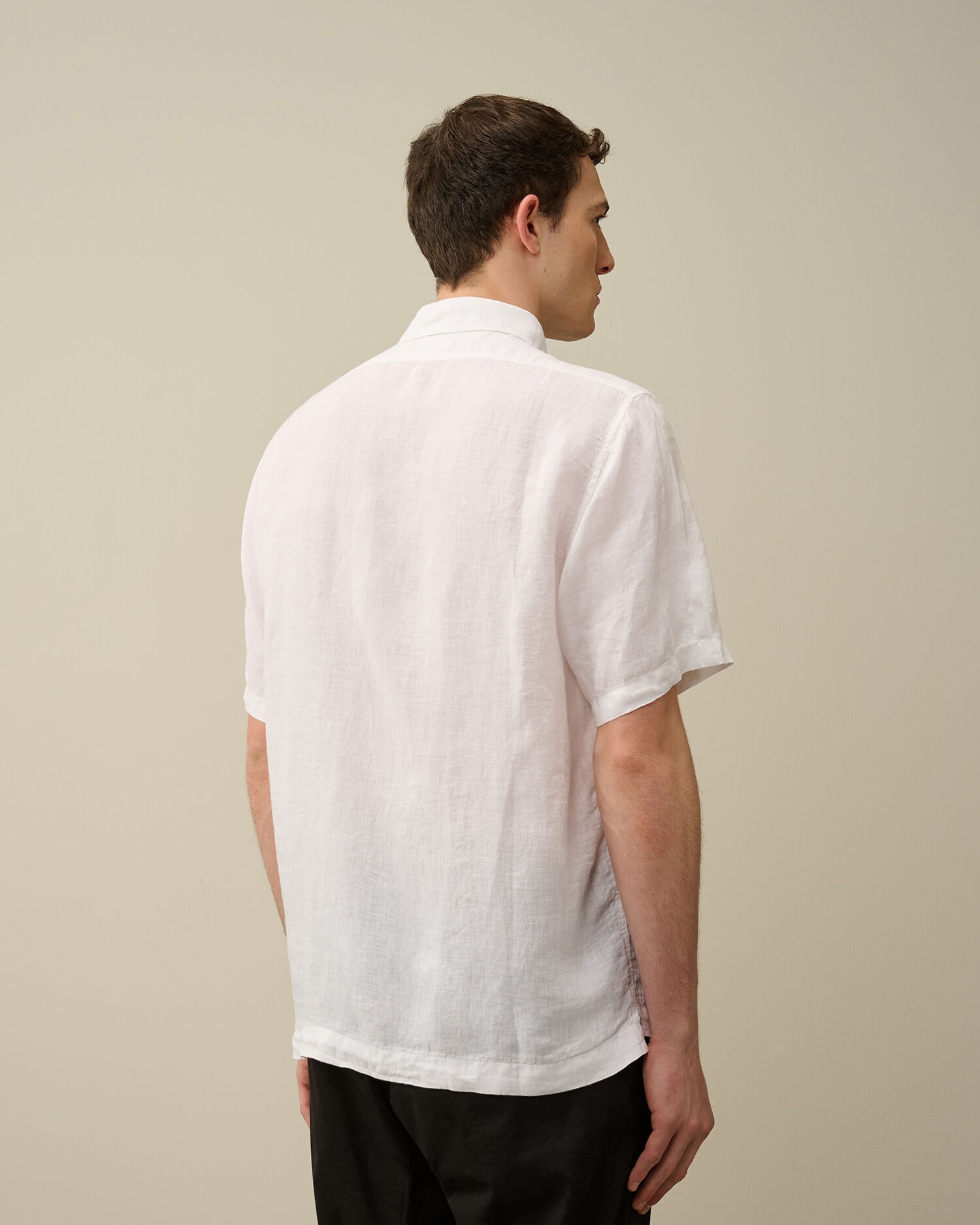Linen Short Sleeved Shirt - 3