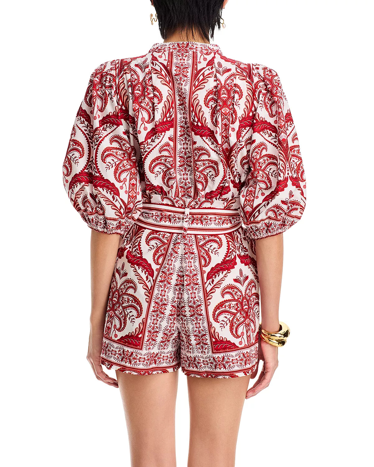 Tropical Cameo Romper - 4