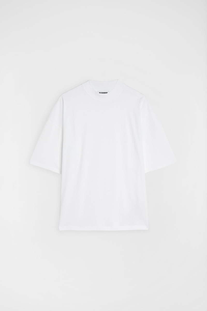Cotton Mock-Neck T-Shirt 1