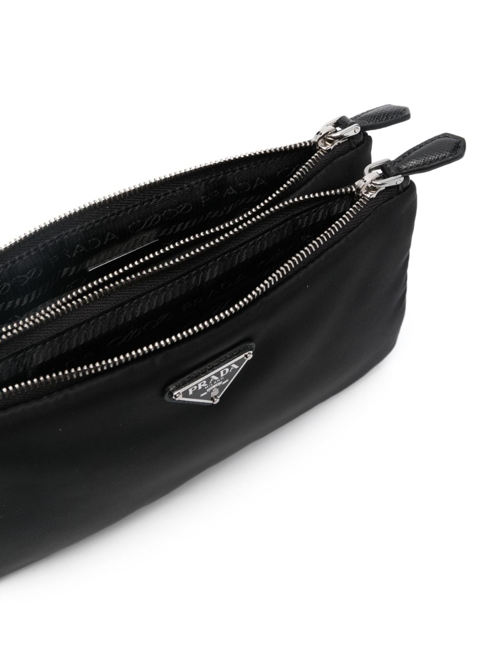 Re-Nylon partitioned clutch - 5