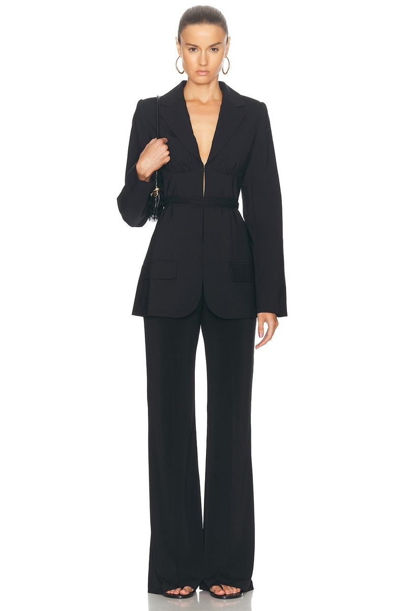 CHRISTOPHER ESBER Balconette Tie Front Blazer outlook