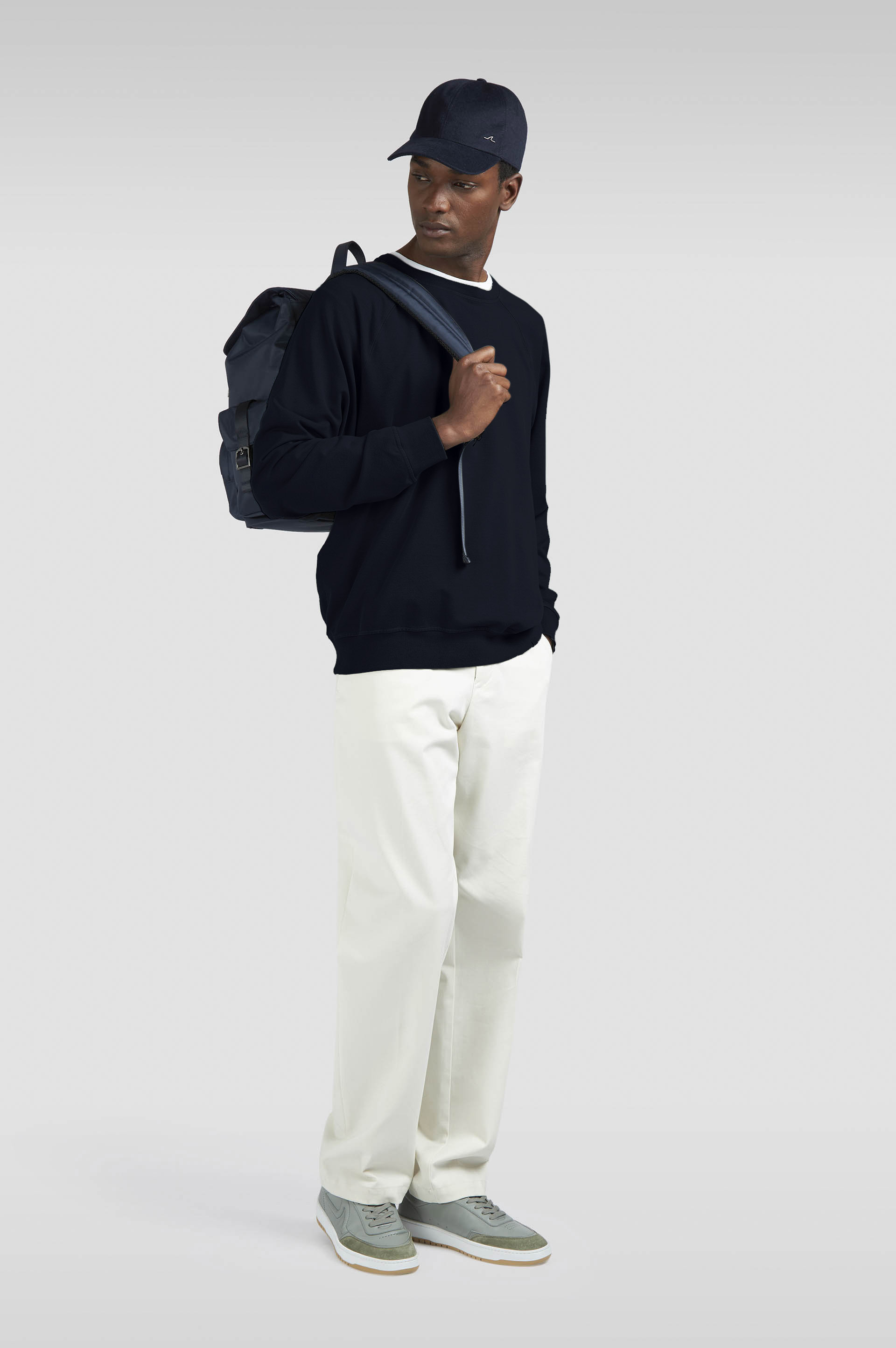 X-SOFT GARMENT-DYED COTTON SWEATSHIRT - 2
