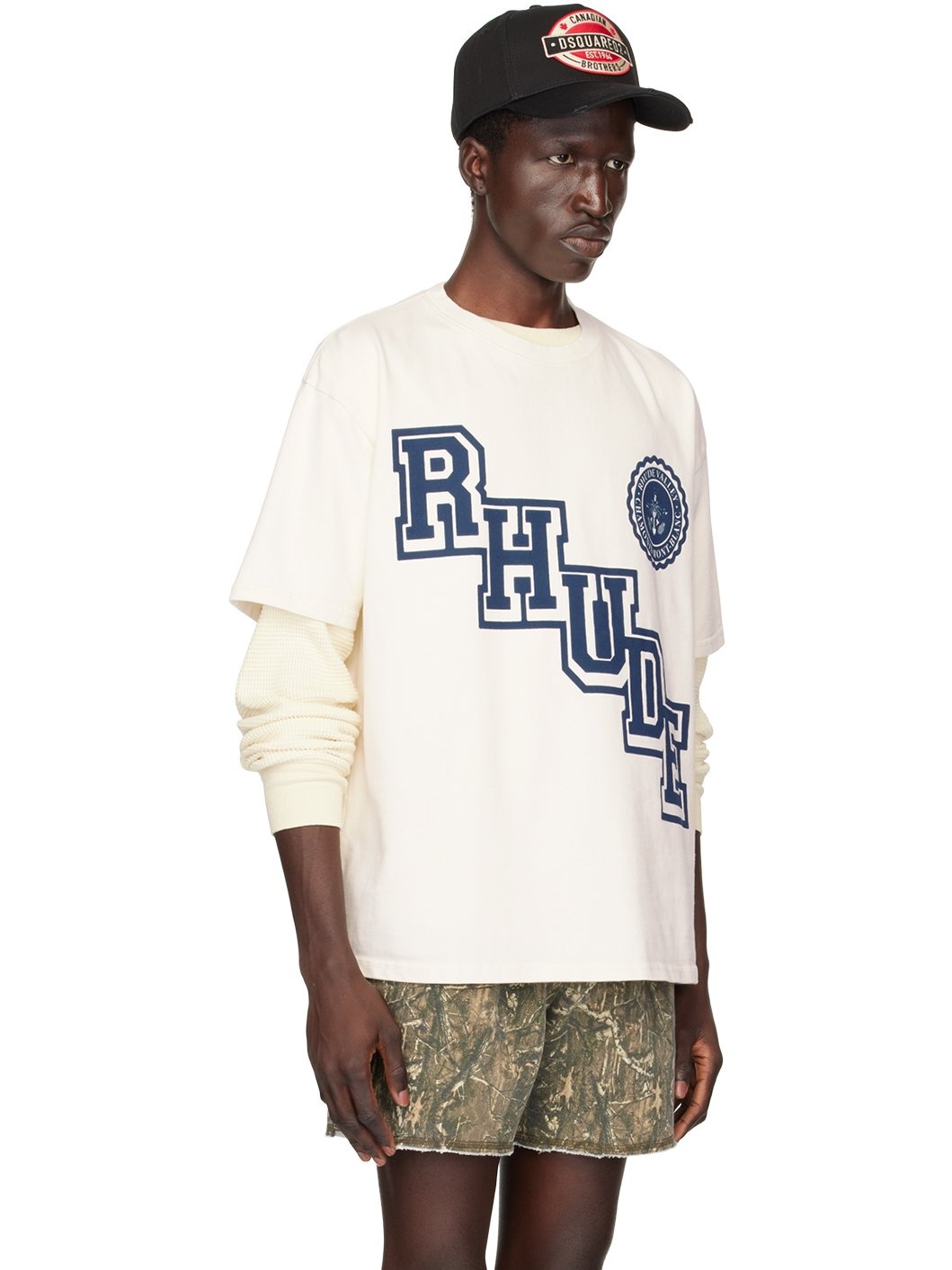 Off-White Collegiate Crest T-Shirt - 2