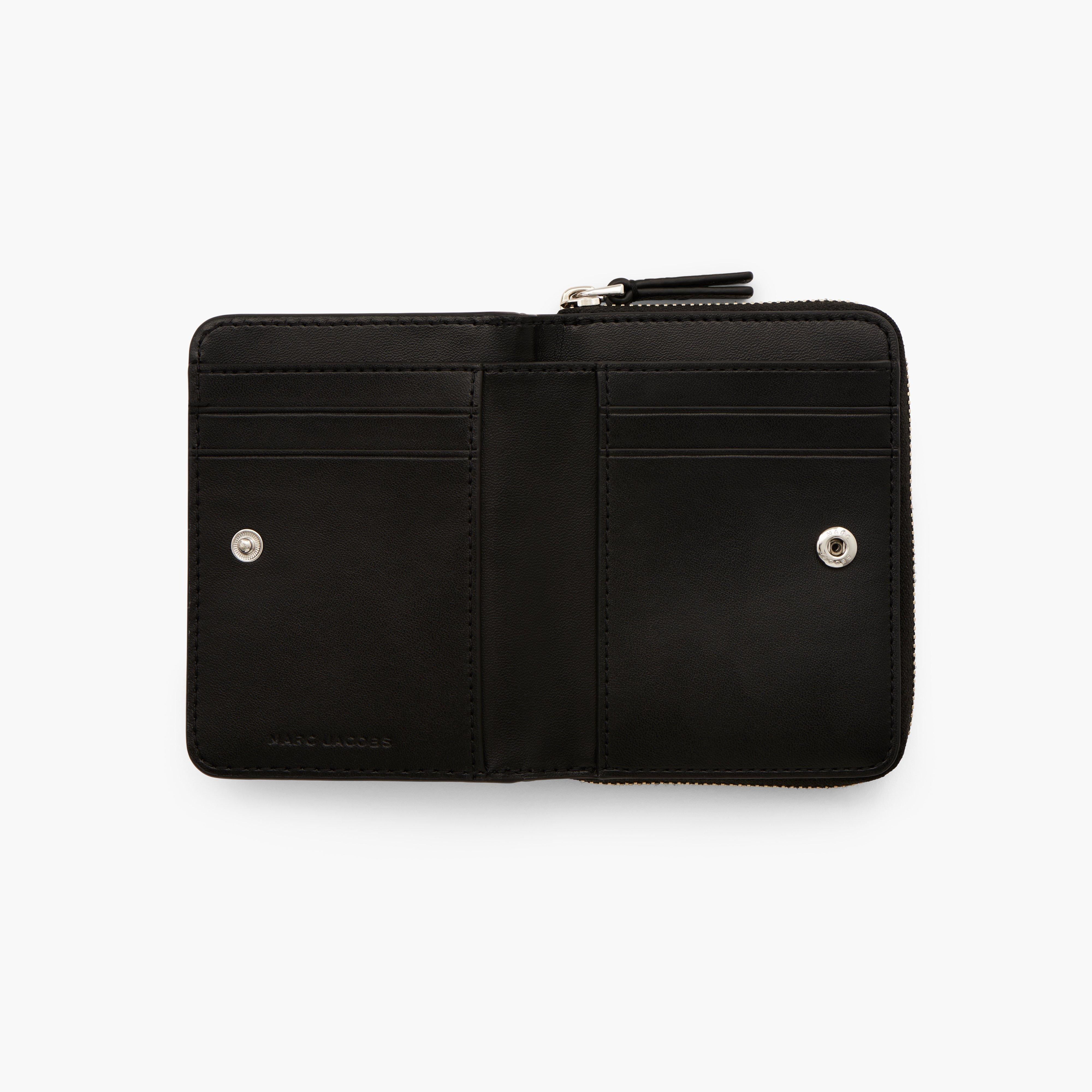 THE ZEBRA LEATHER MINI COMPACT WALLET - 2