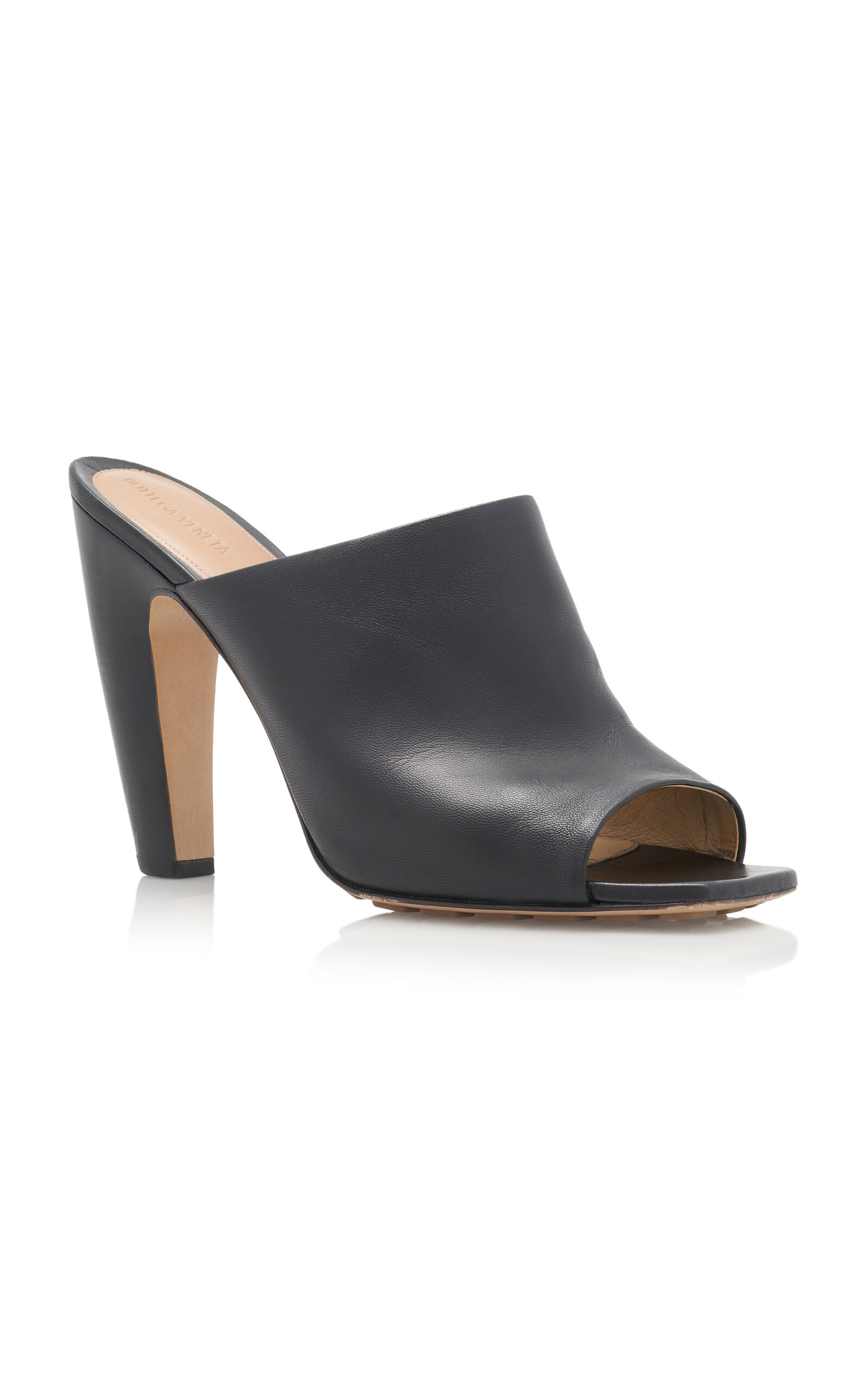Lagoon Nappa Leather Mule Sandals black - 5