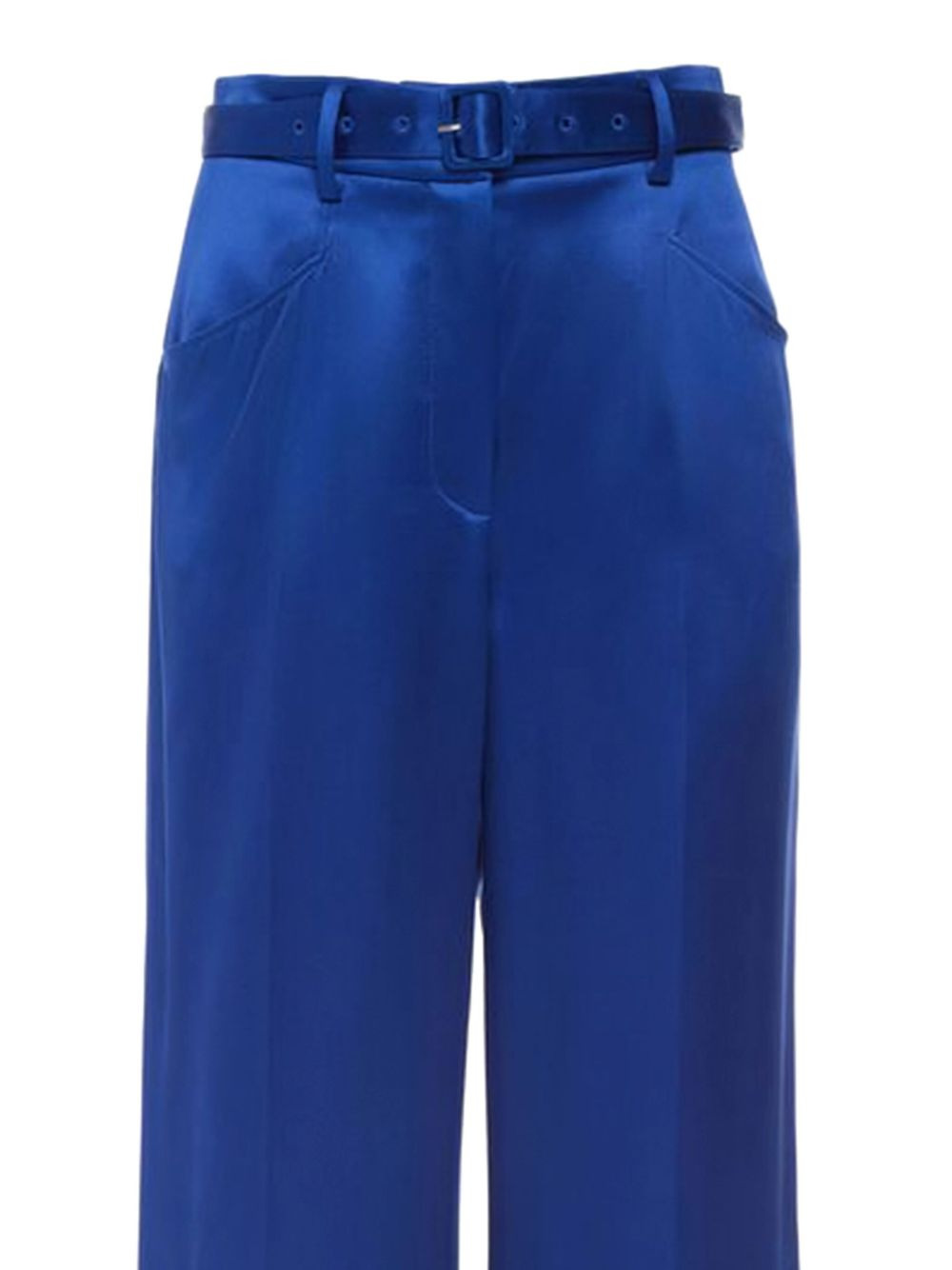 belted straight-leg trousers - 2