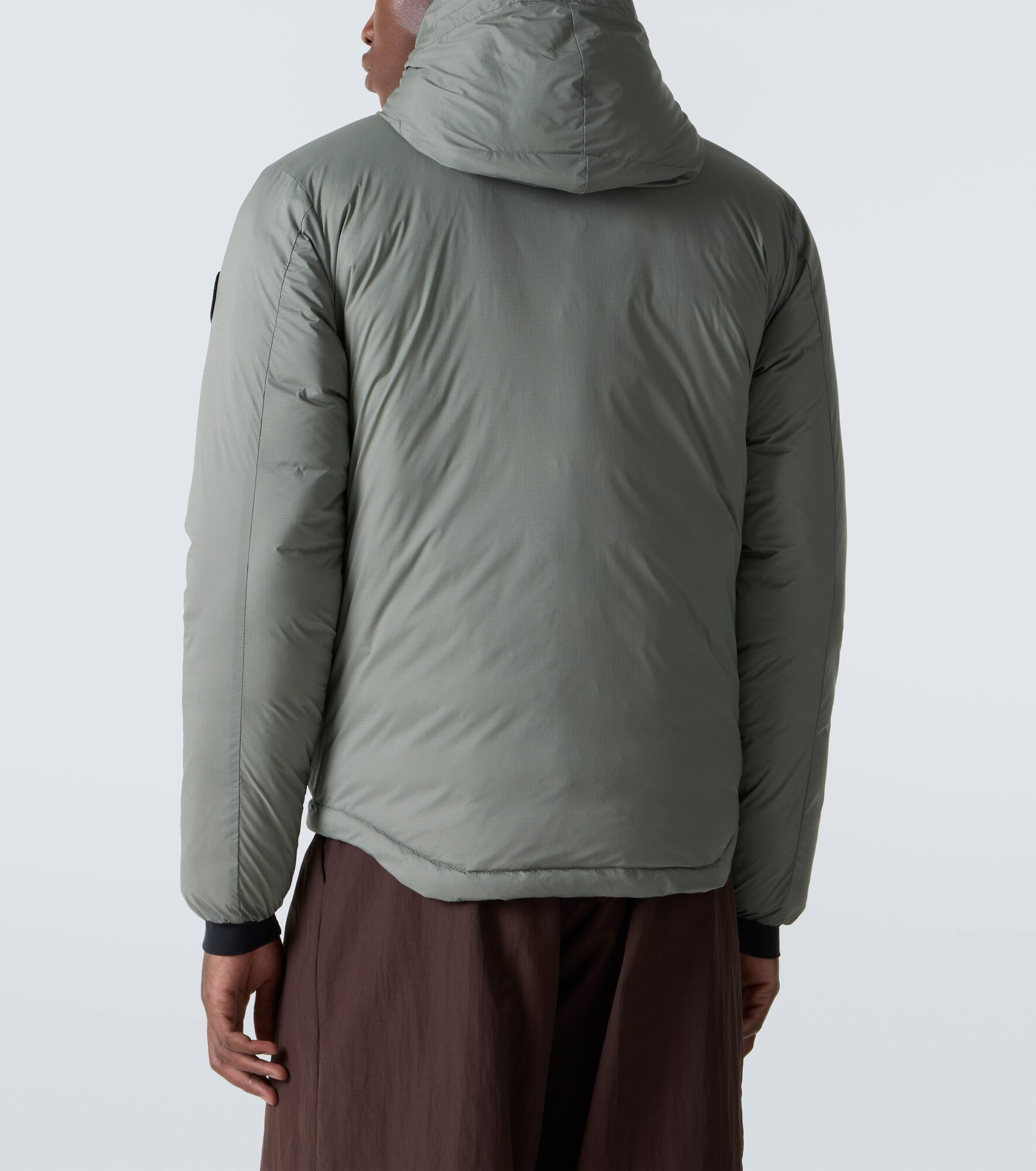 Lodge hooded down jacket - 4