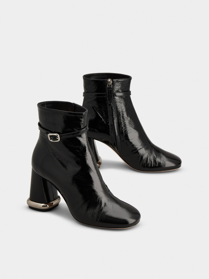 Viv' Podium Booties in patent leather 2