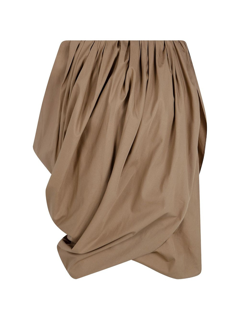 Chloé draped pleated skirt outlook