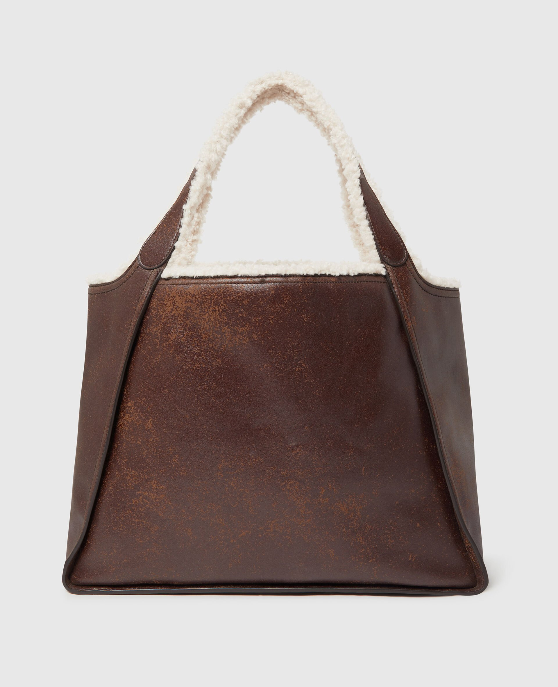 Logo Plush-Lined Tote Bag - 4