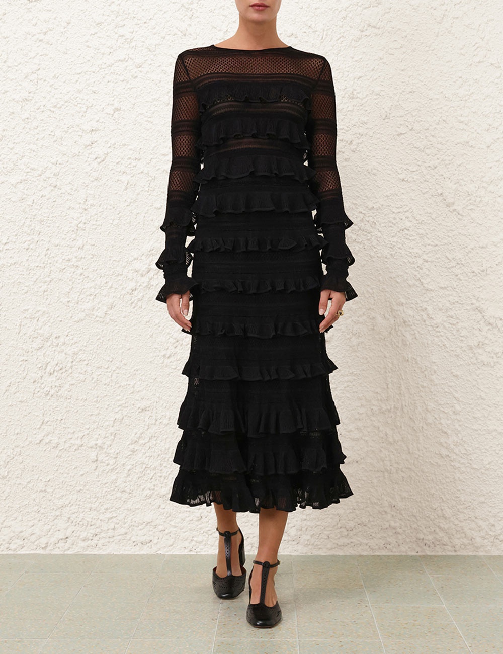 ILLUSTRATION FRILLED SKIRT - 2