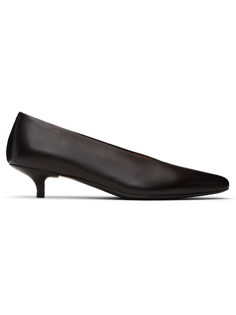 Brown Longiforma Heels 1