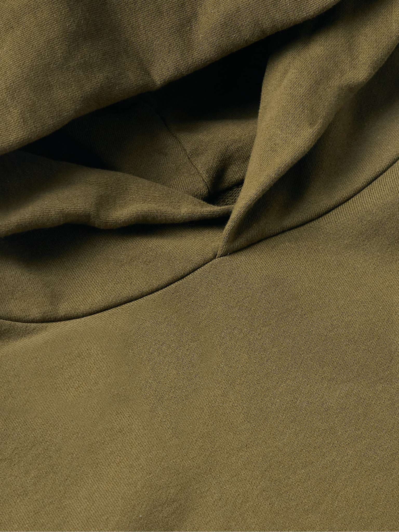 Embroidered Appliquéd Cotton-Jersey Hoodie - 5