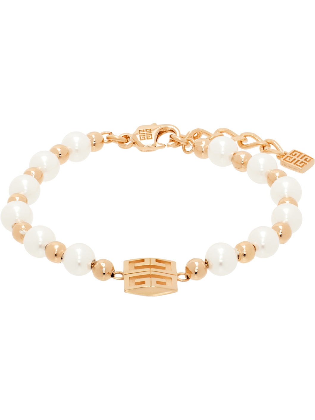 Rose Gold & White 4G Bracelet - 1