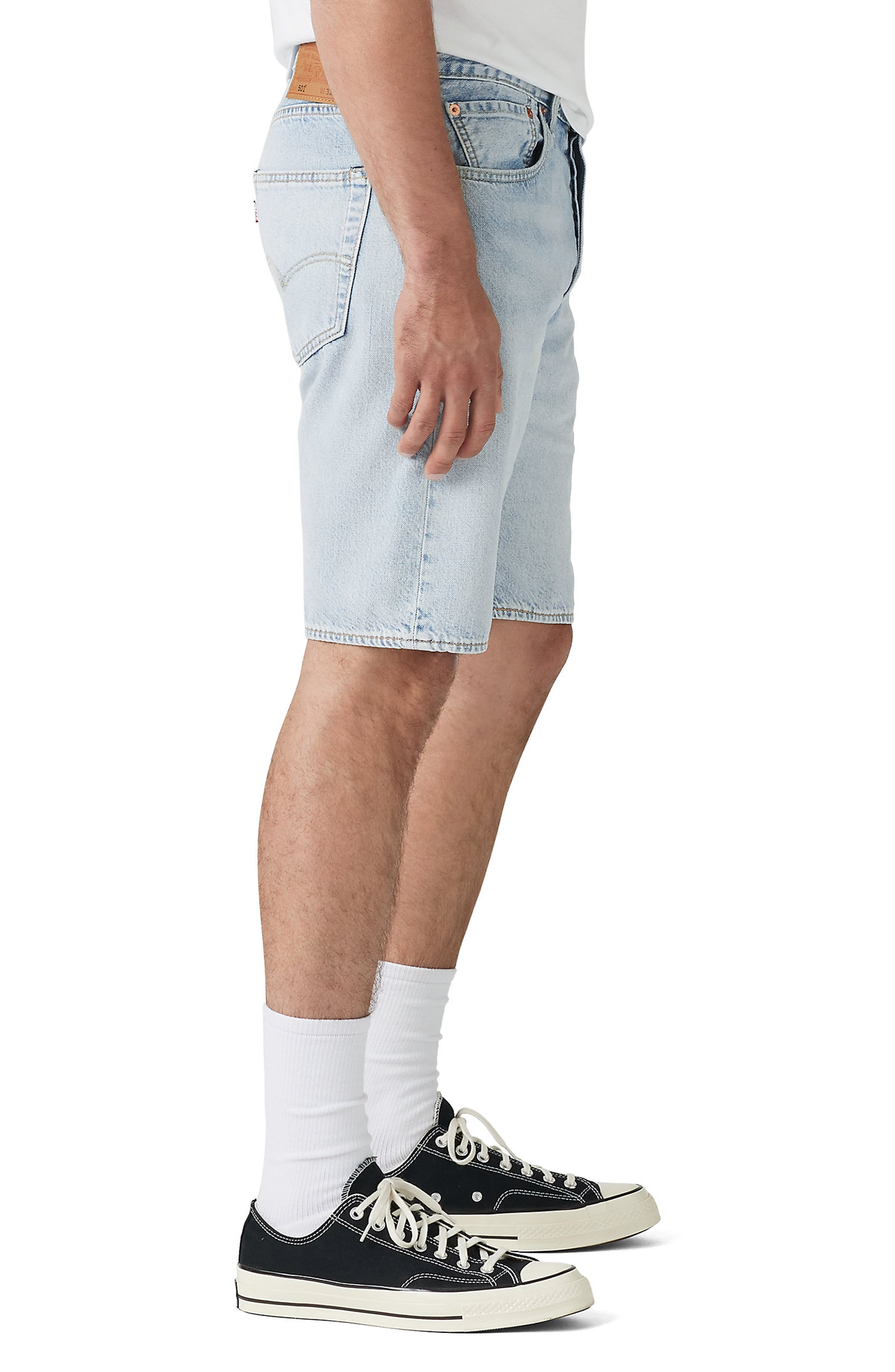 levi's 501® Original Denim Shorts in Light Thread Ltwt Shorts at Nordstrom - 3