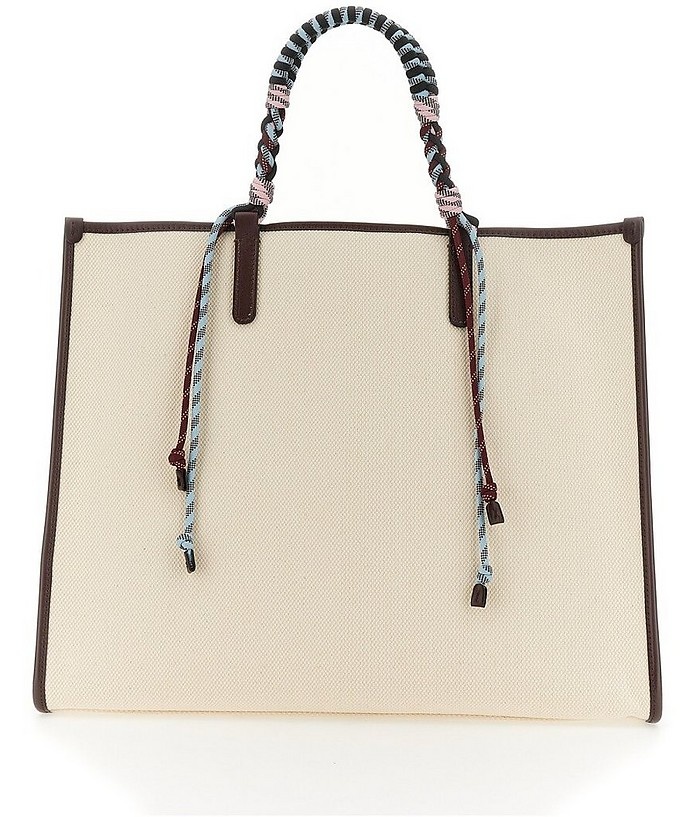 Etro Canvas Tote Bag With Print at FORZIERI