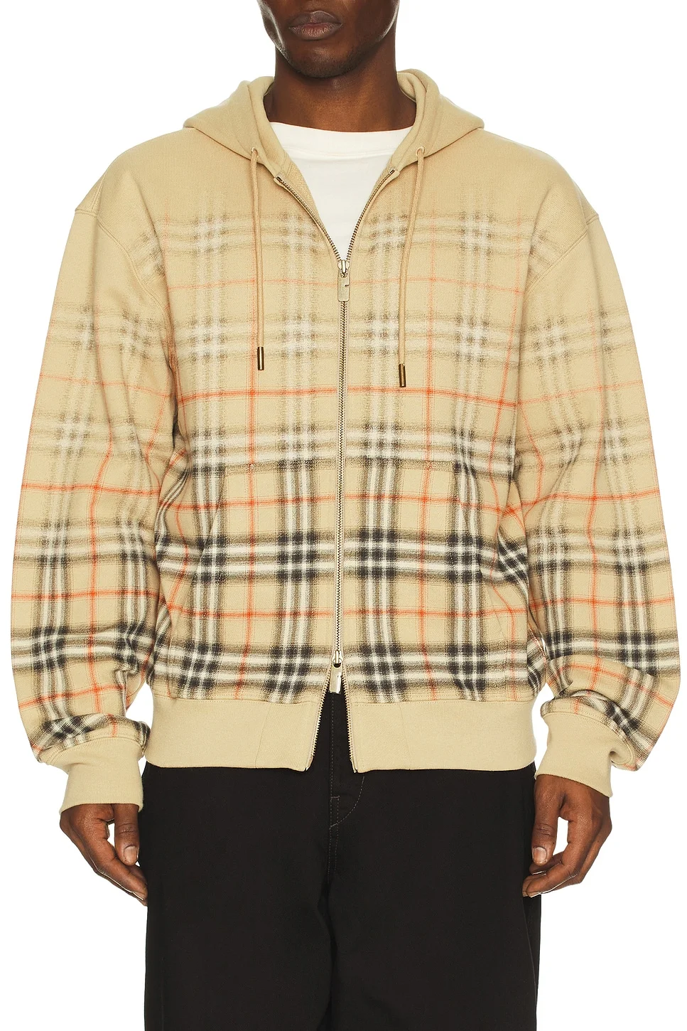 Rory Check Hoodie - 1