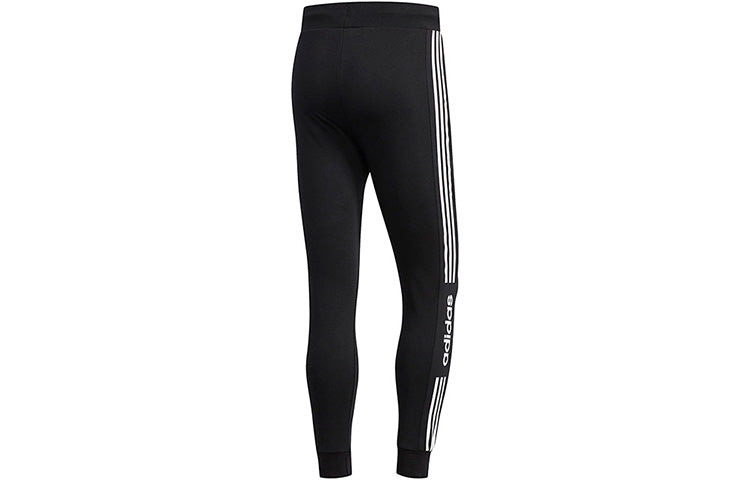 adidas neo Athleisure Casual Sports Training Running Long Pants Black FQ3265 - 2