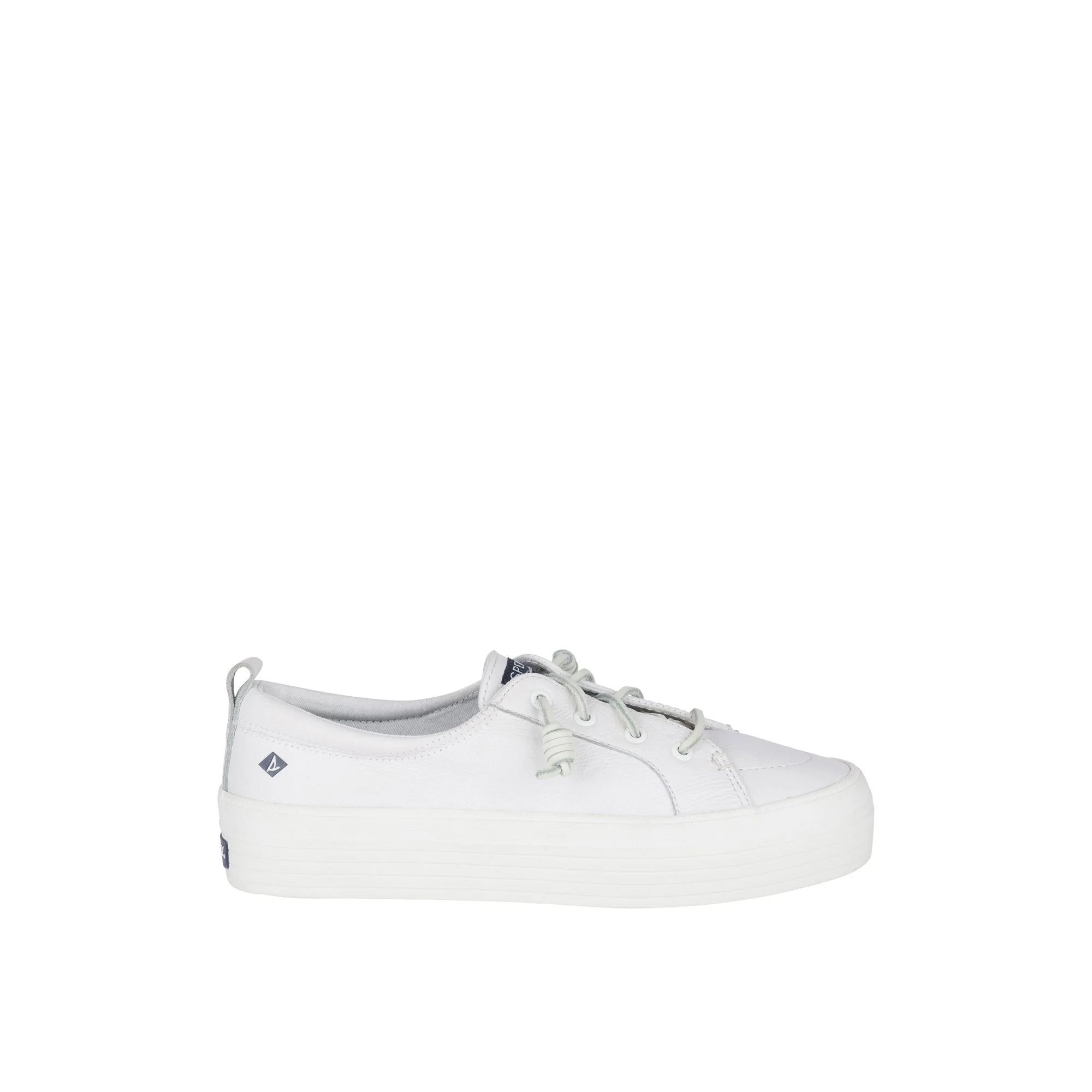 Crest Vibe Platform Leather Sneaker - 1