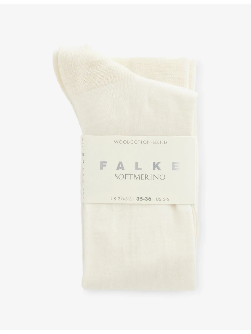 Softmerino Stretch-Wool Blend Socks - 1