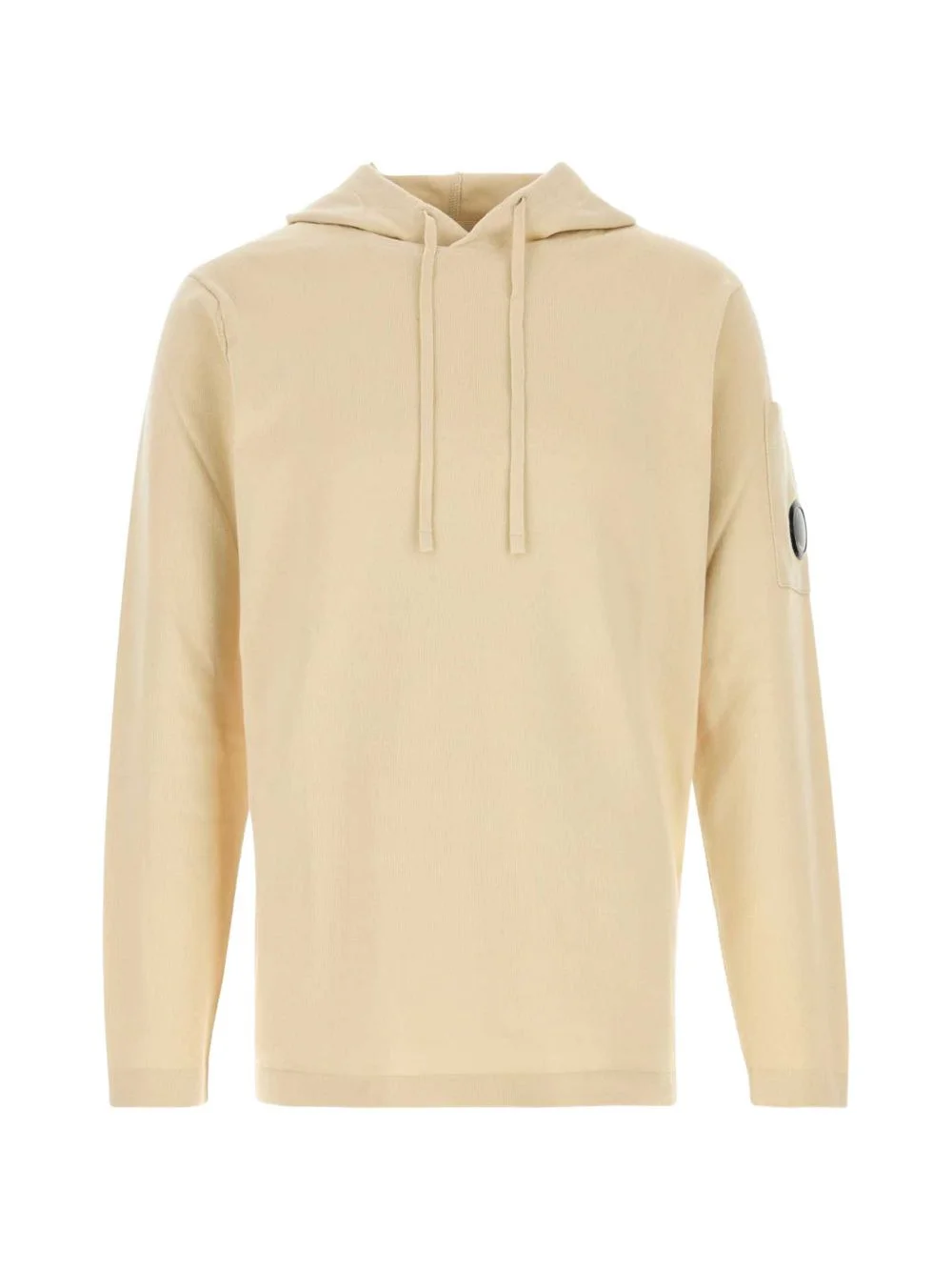 hooded knit sweatshirt - 1