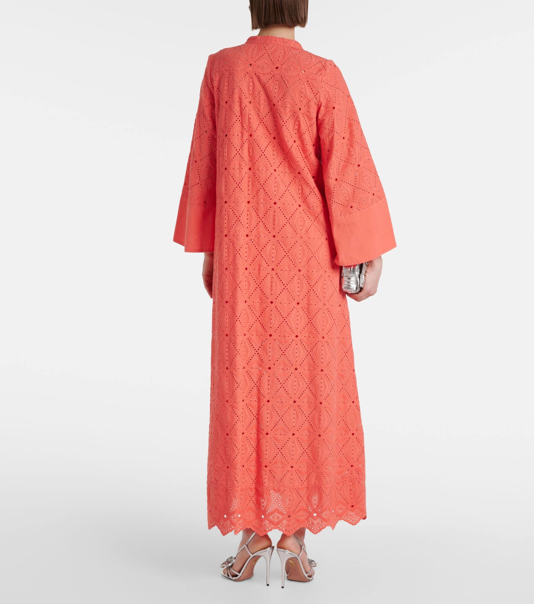 Generous Gaze broderie anglaise kaftan - 3