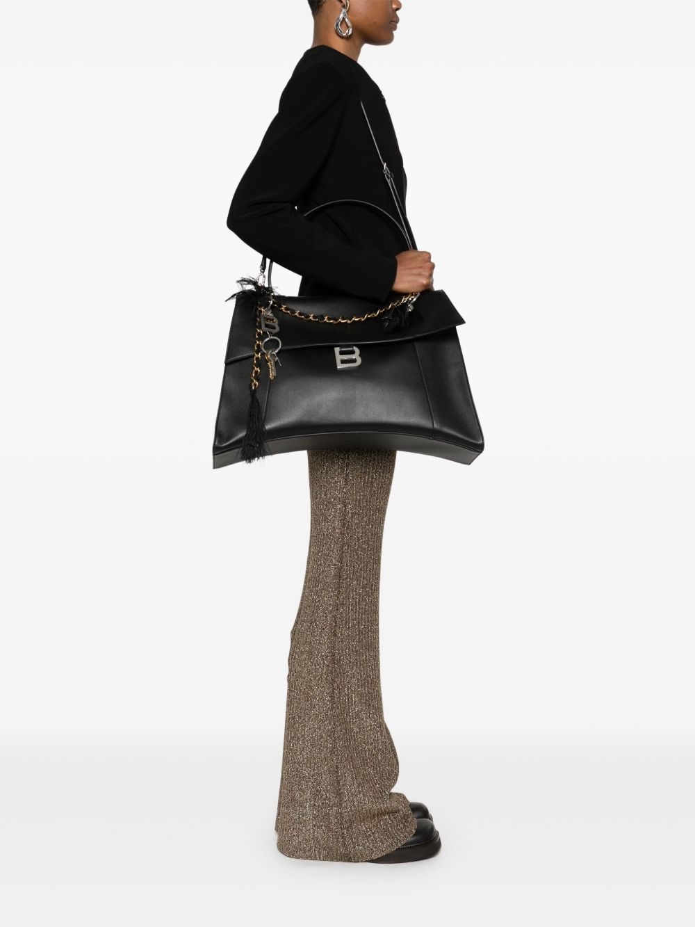 logo-plaque tote bag - 2