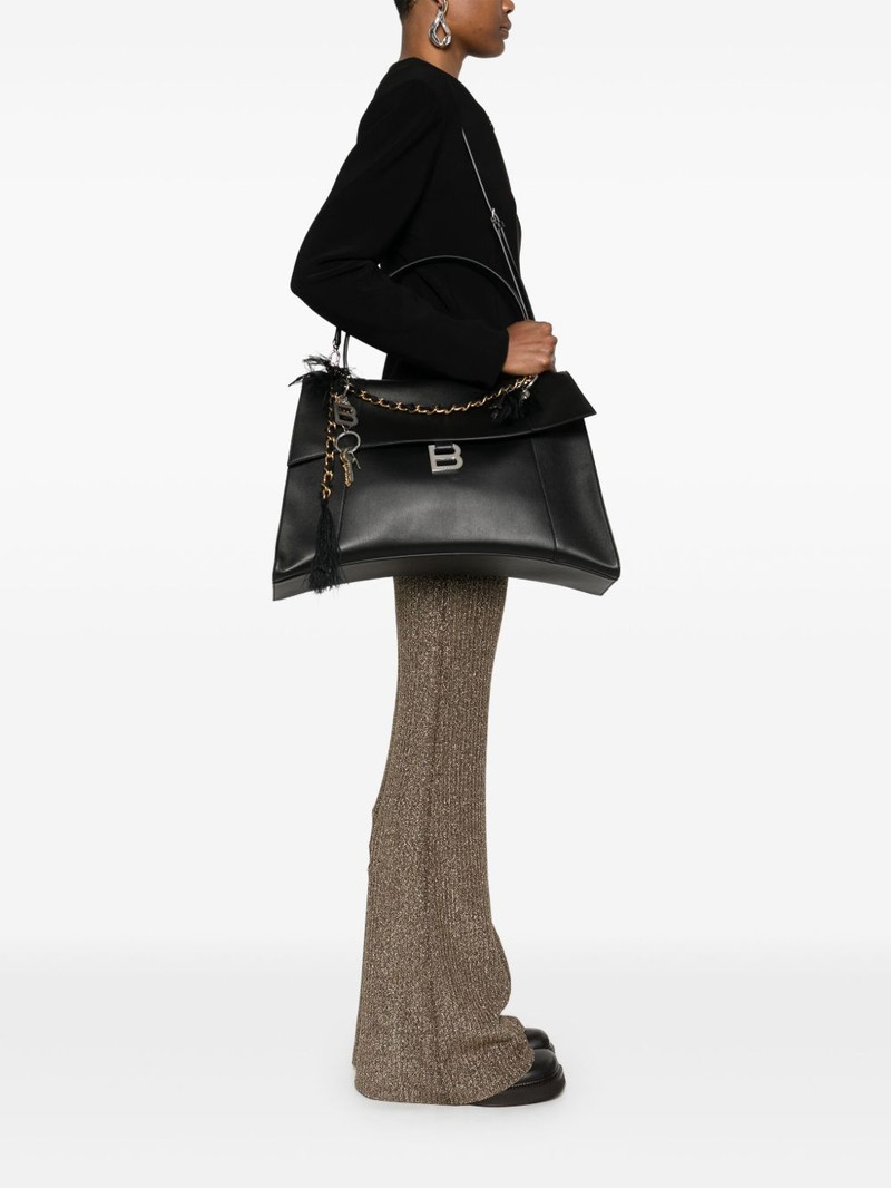 BALENCIAGA logo-plaque tote bag outlook