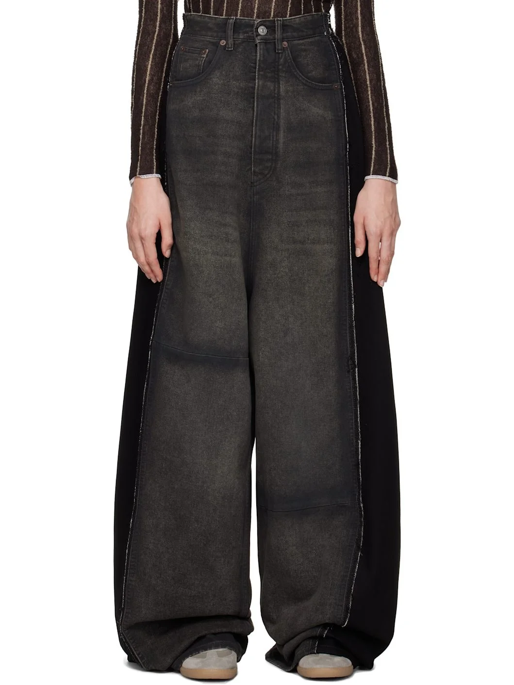 Black 5 Pocket Jeans - 1