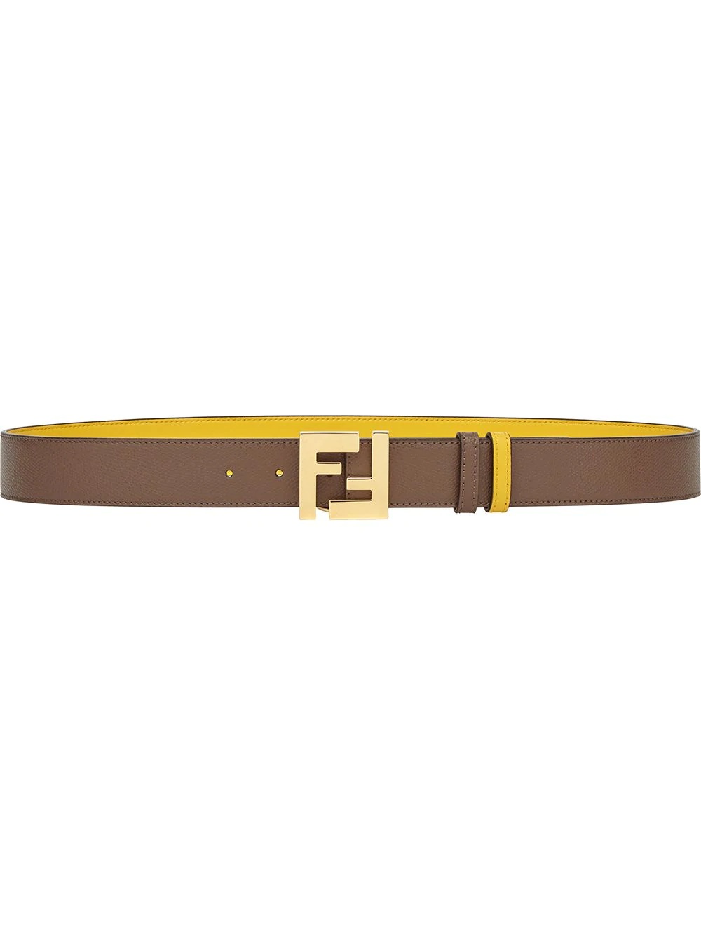 reversible FF-logo buckle belt - 1