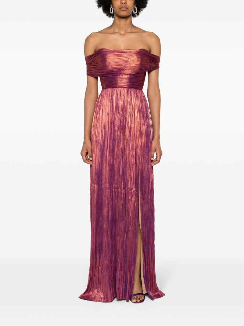 MARIA LUCIA HOHAN Karlie off-shoulder gown outlook