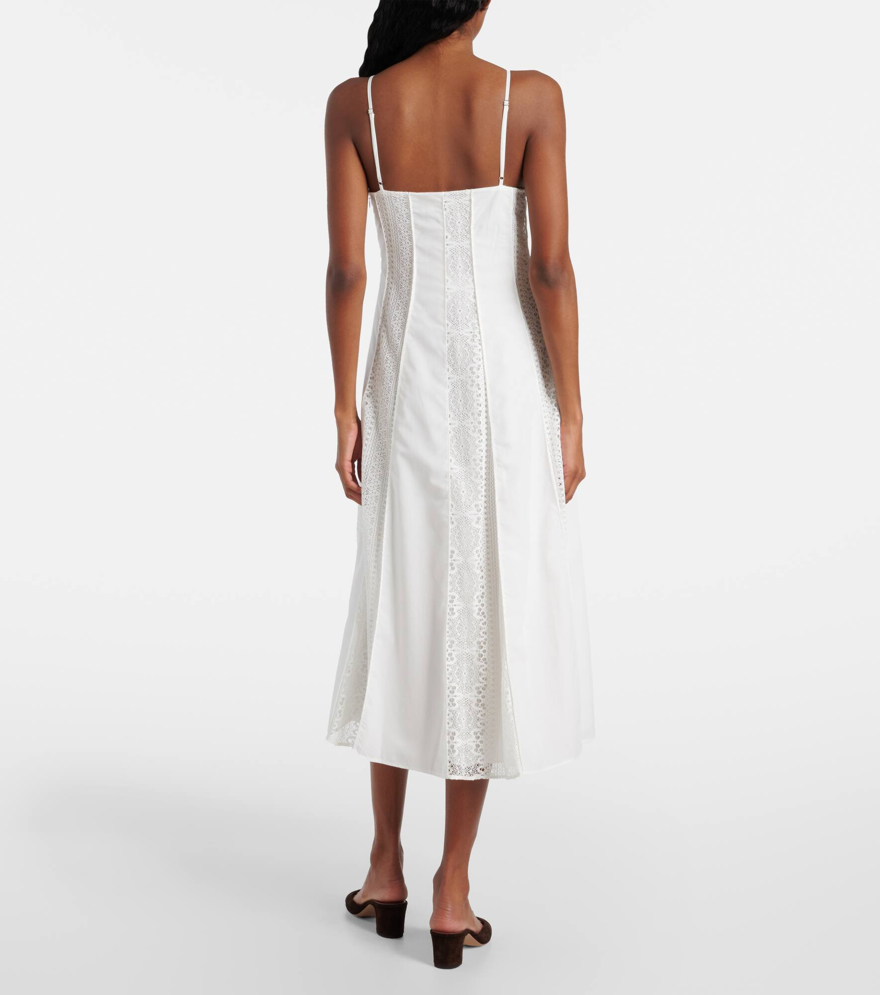 Mina lace midi dress - 3