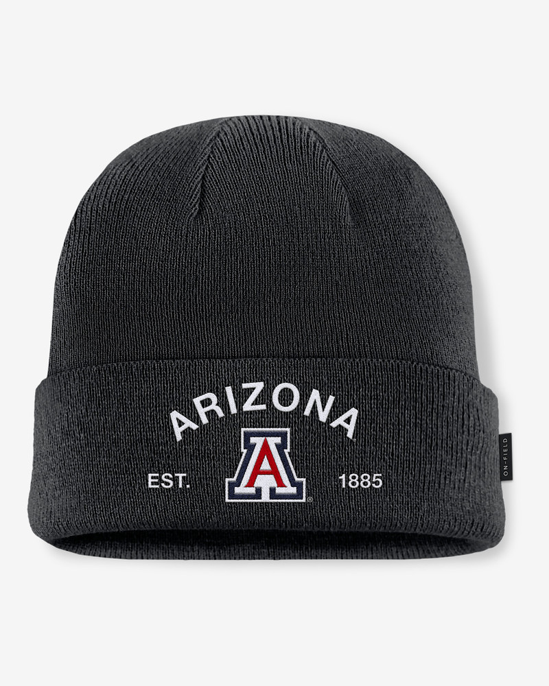 Arizona 2025 Military Appreciation Men's Nike College Cuffed Beanie 1
