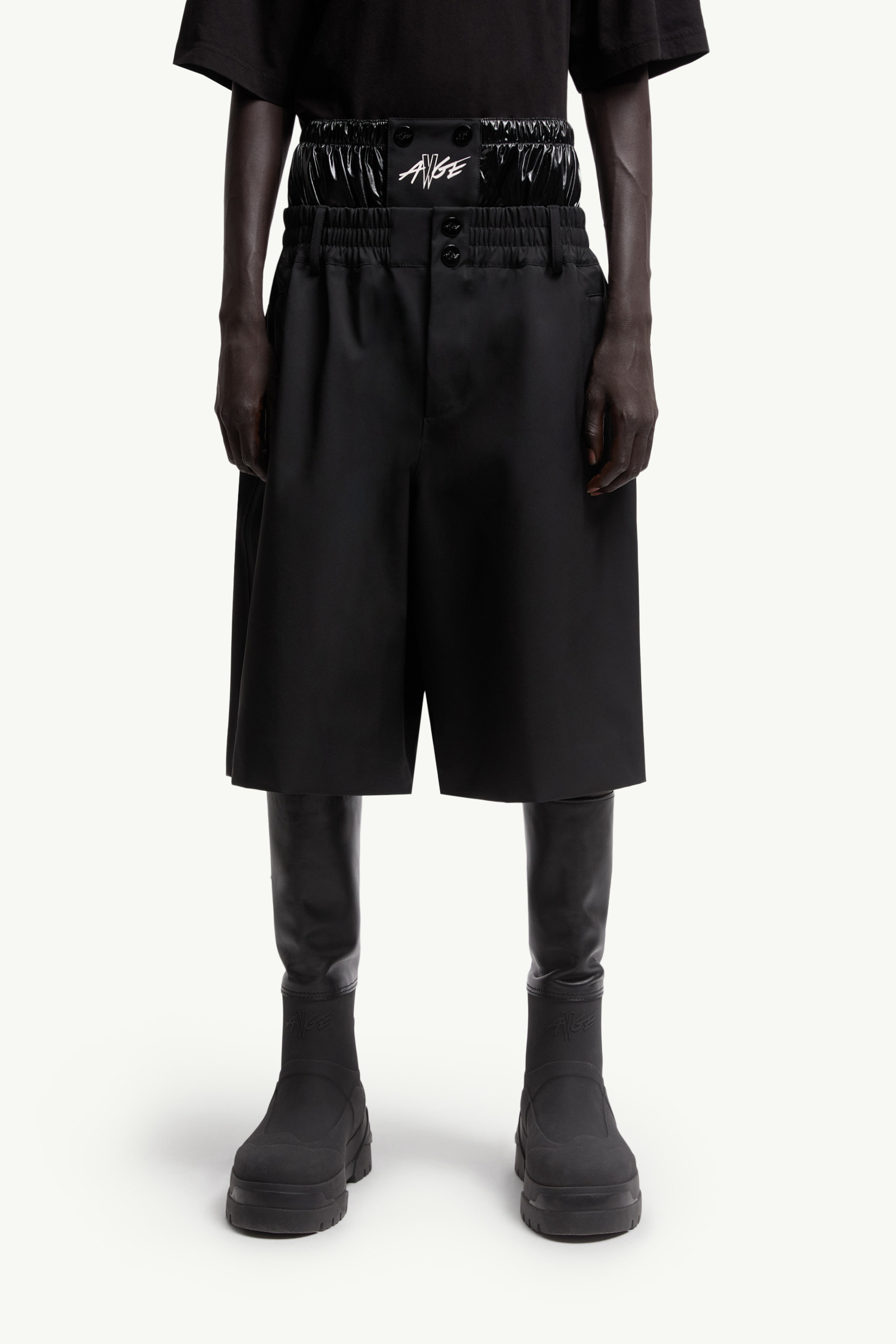 Moncler x A$AP Rocky Logo Print Shorts - 5