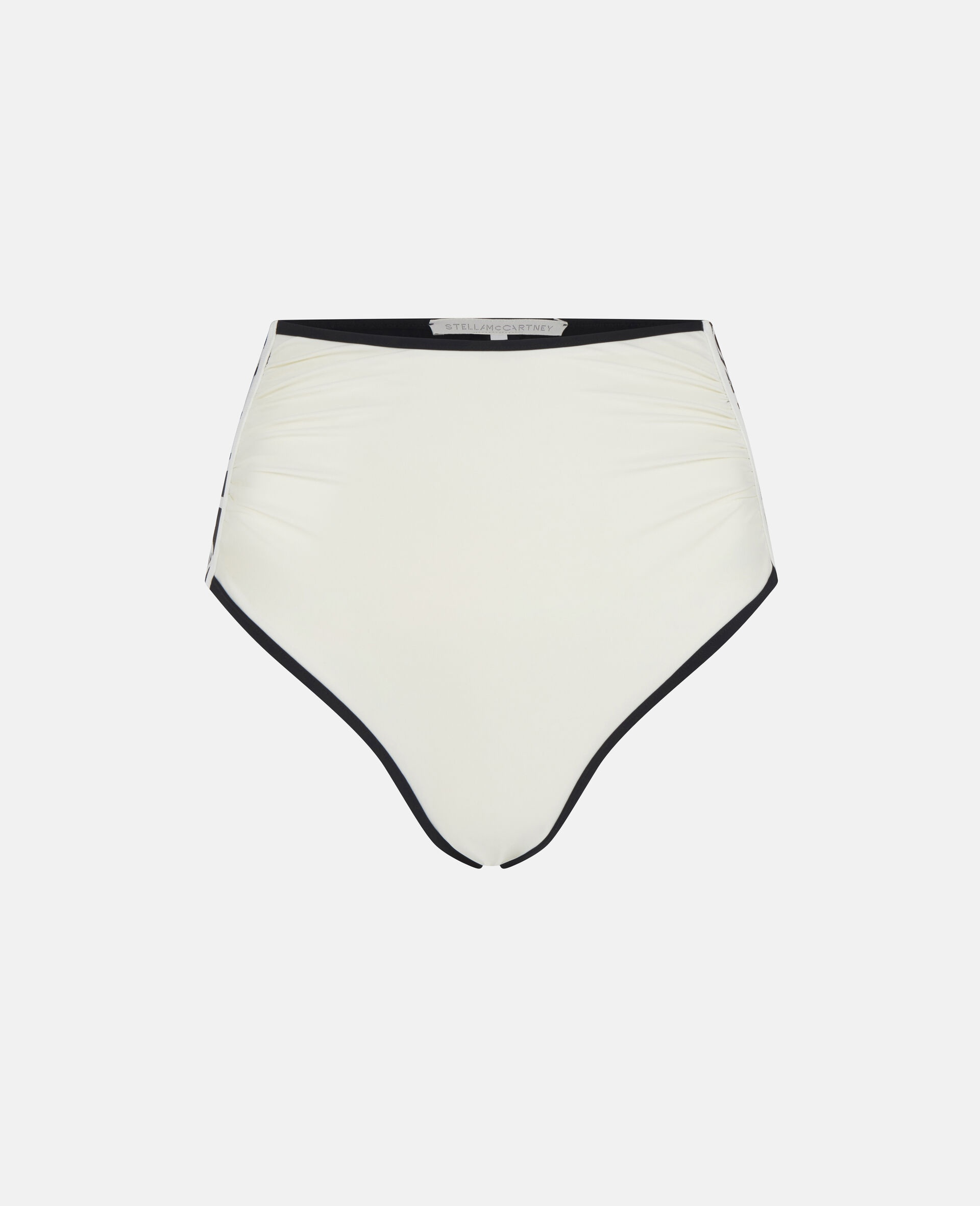 Iconic Logo High Waist Bikini Bottom - 1