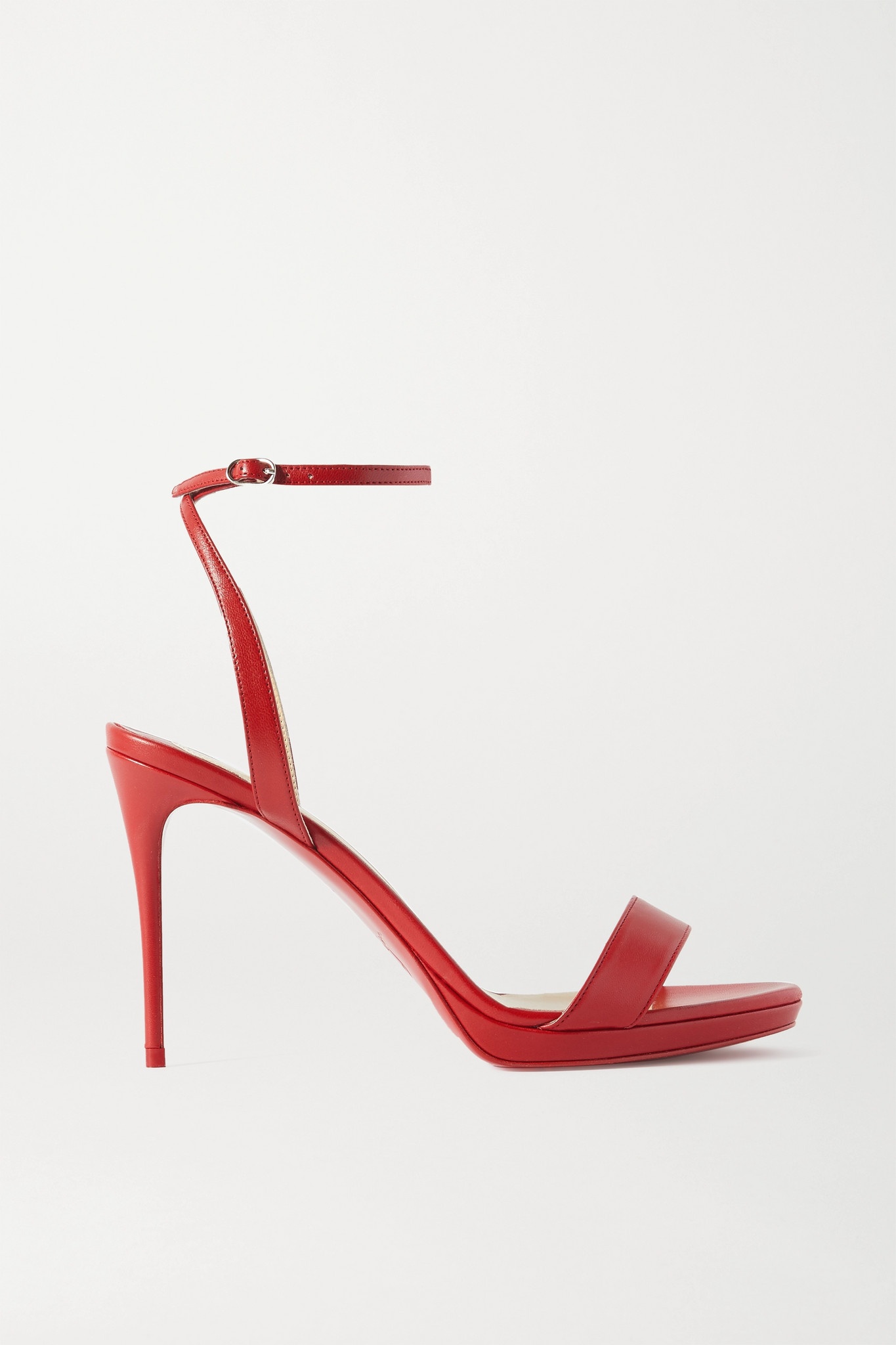 Loubi Queen 100 leather sandals - 1