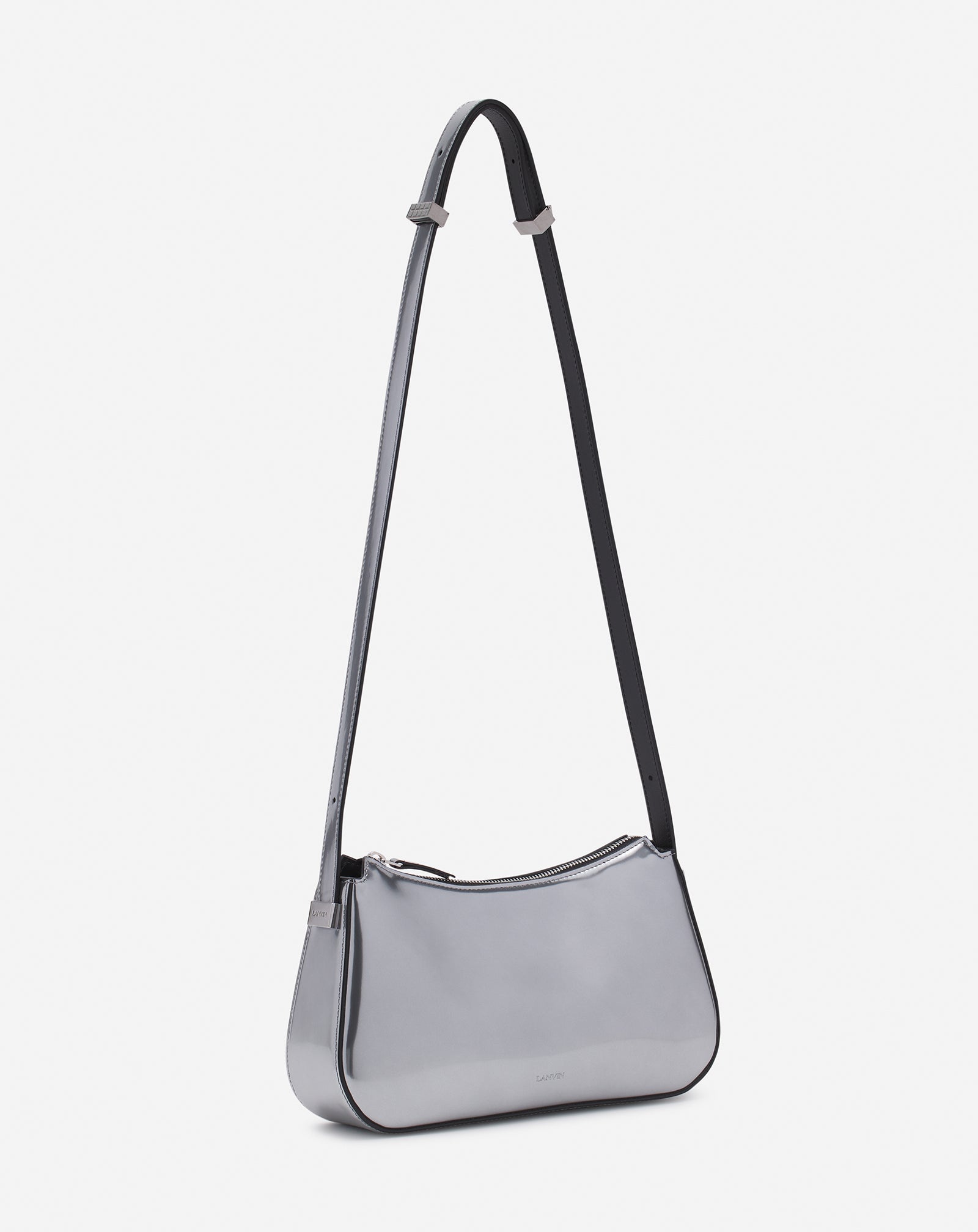 CONCERTO BAGUETTE BAG IN METALLIC LEATHER - 2