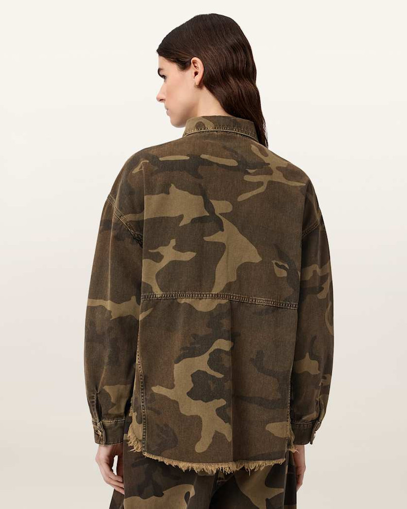 HETTIE OVERSIZED CAMO SHACKET 8