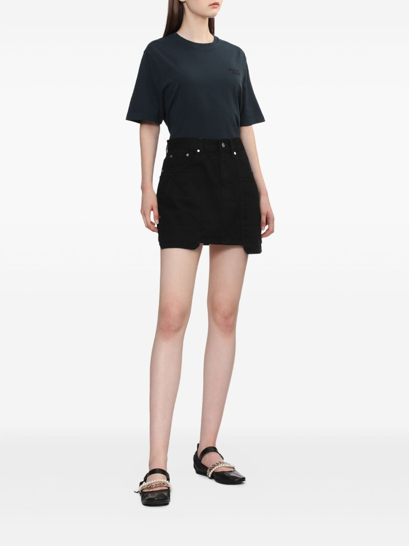 Maison Kitsuné embroidered-logo cotton T-shirt outlook