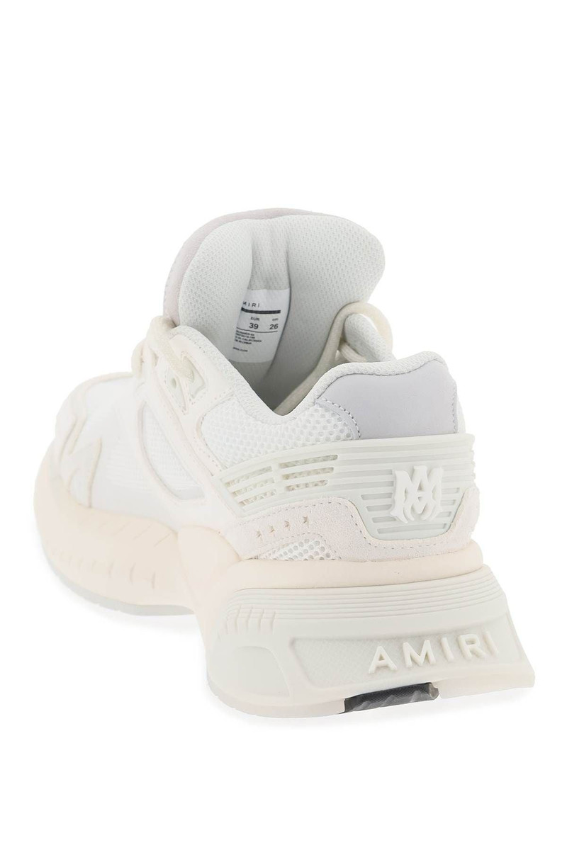 AMIRI MESH AND LEATHER MA SNEAKERS IN 9 outlook