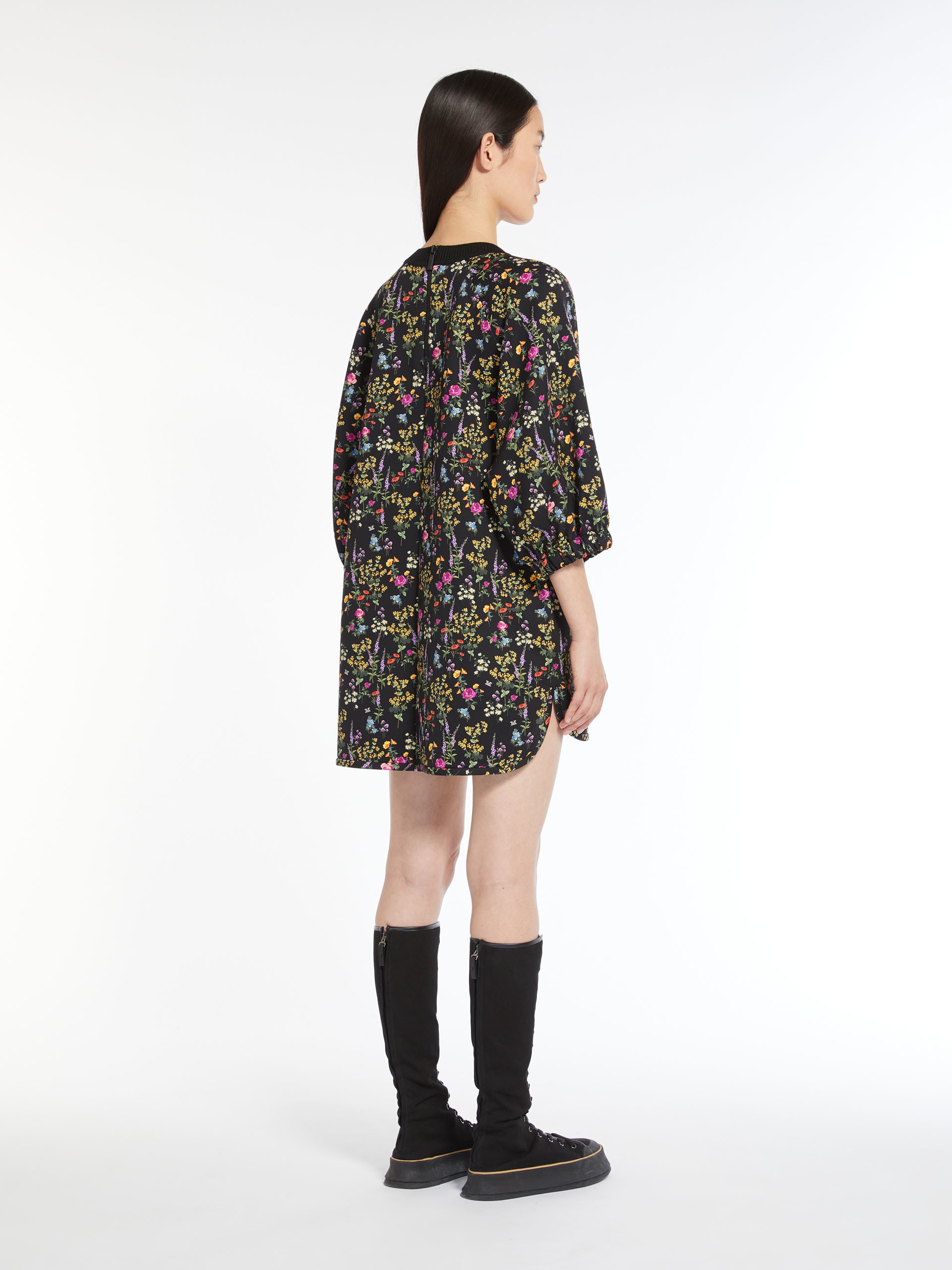 BILLY Short scuba jersey dress - 4