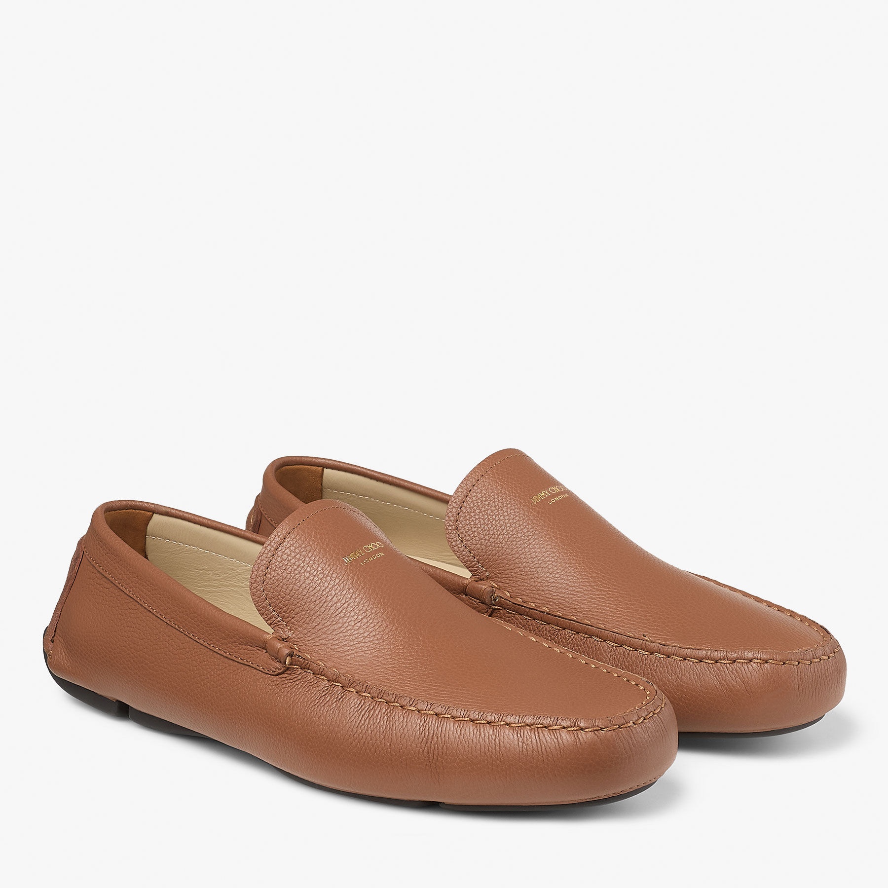 Stanly Driver
Tan Tumbled Calf Leather Driver - 2
